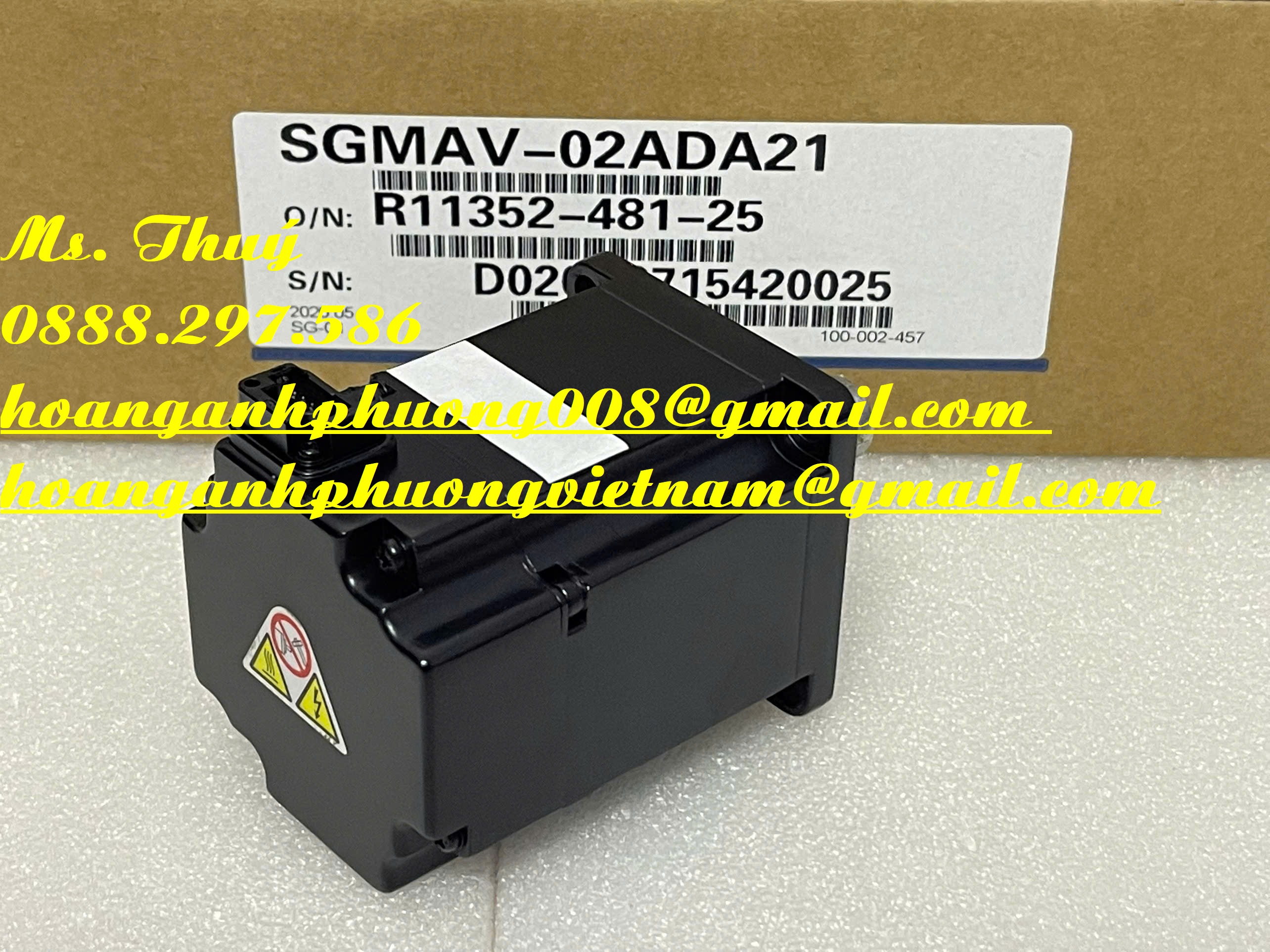 New Yaskawa SGMAV-02ADA21 - Thiết bị công nghiệp chính hãng