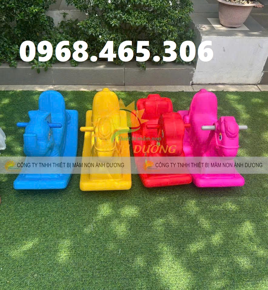Bập bênh mầm non, bập bênh lò xo trẻ em, bập bênh mầm non giá rẻ