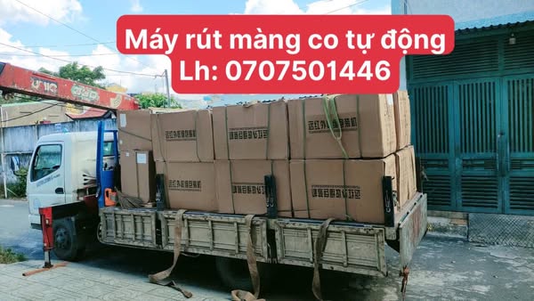 Máy rút màng co tự động 4020 giá tốt giao ngay