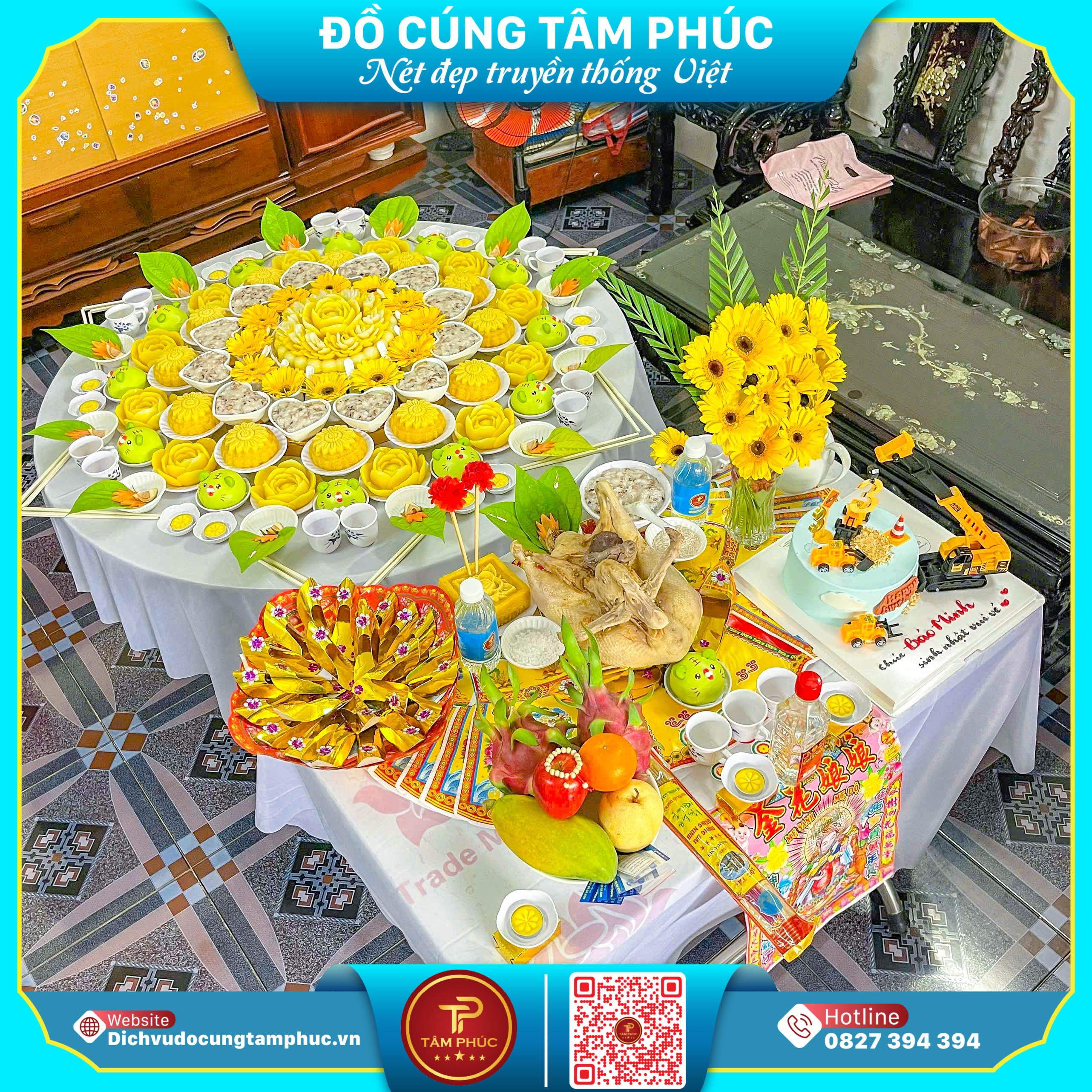 Mâm Cúng Đầy Tháng, Cột Móc Ghi Dấu Sự Chào Đời Của Bé