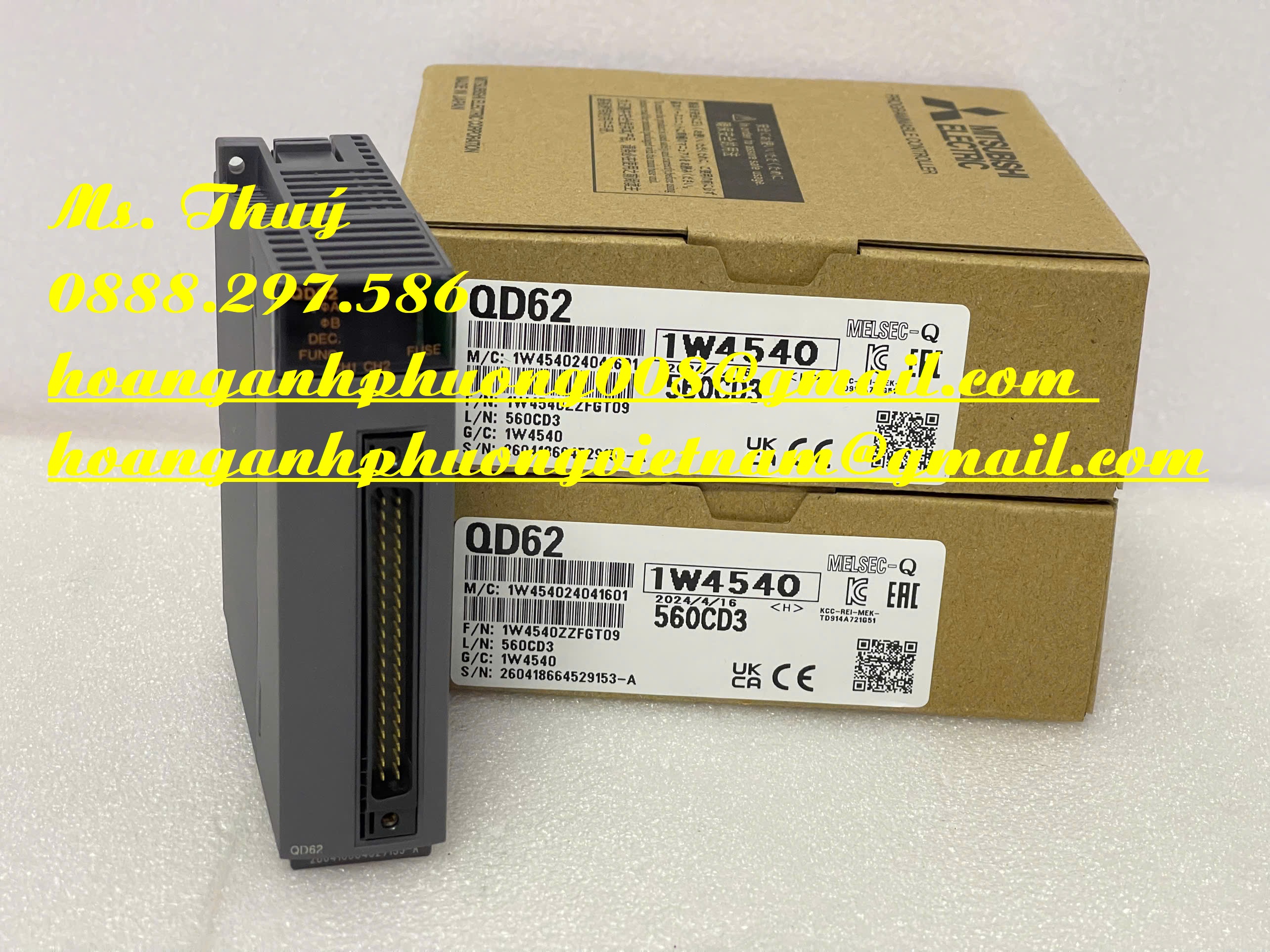 Bình Dương - Nhà phân phối mô đun Mitsubishi QD62