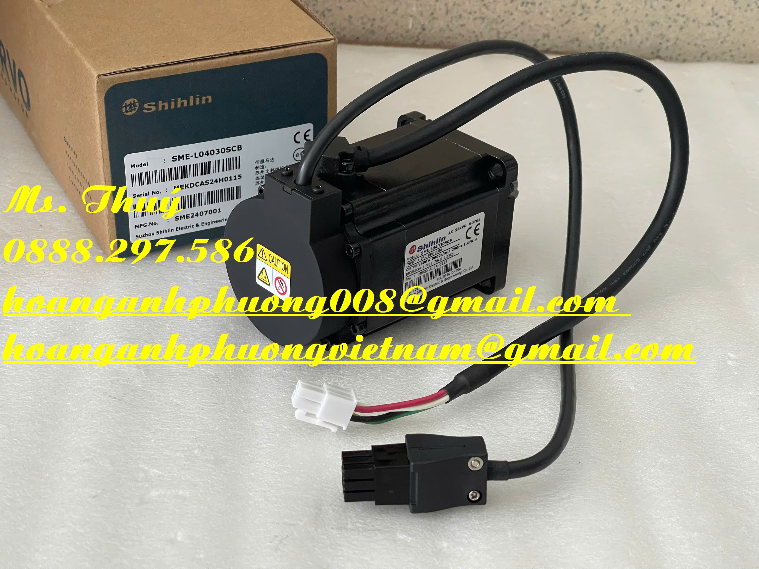 Động cơ Shihlin SME-L04030SCB - Hoàng Anh Phương