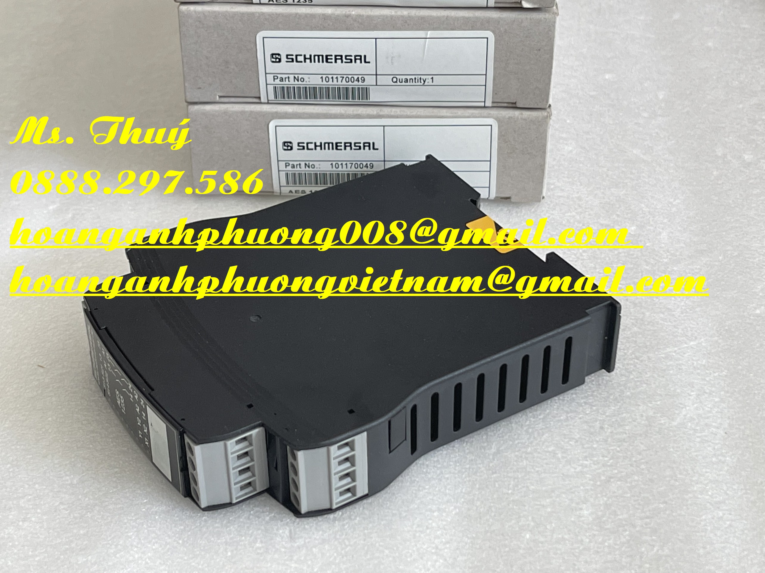 Schmersal AES1235 24VDC - Rờ le nhập mới 100% - Giao ngay