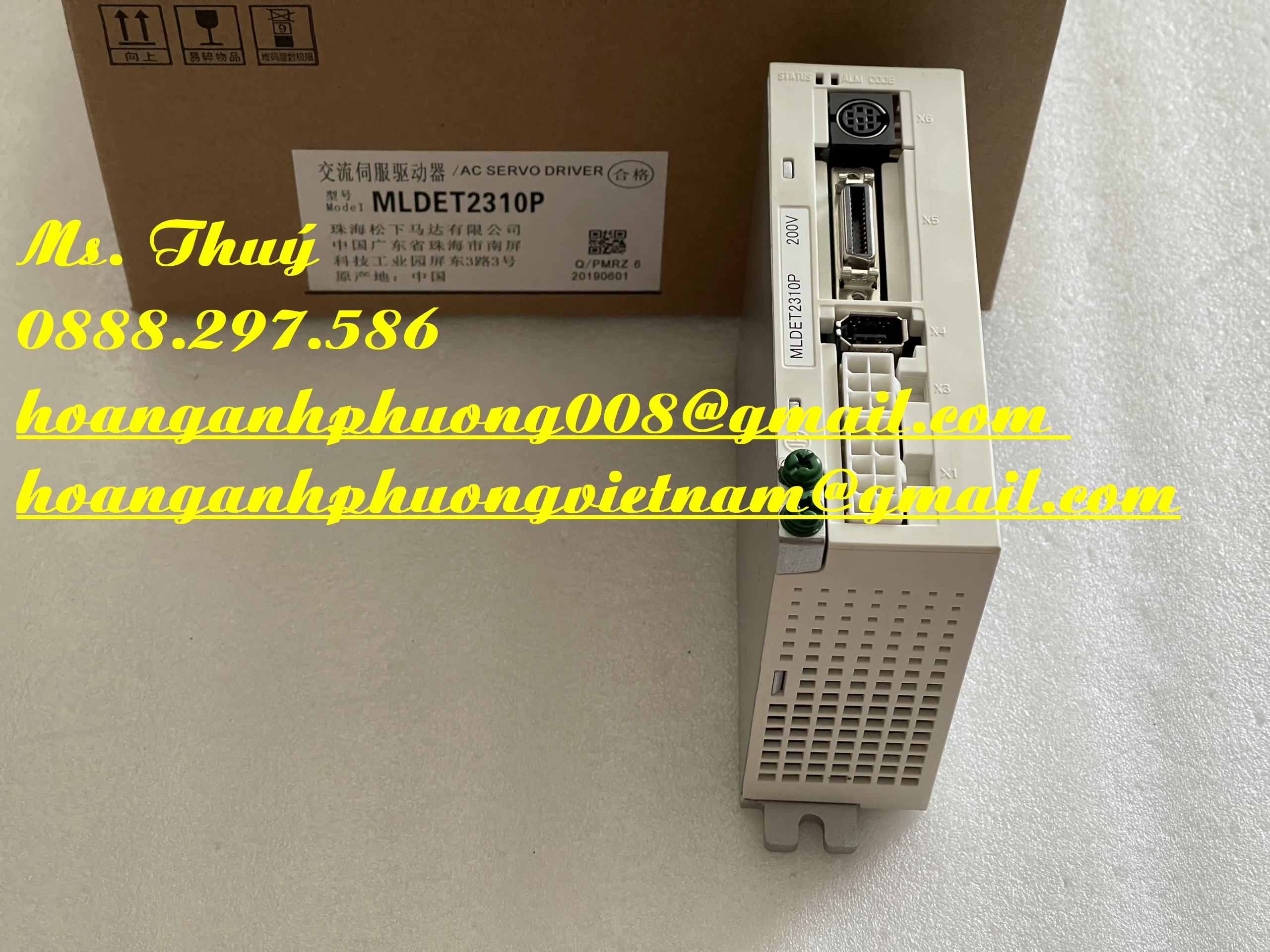 Thiết bị giá tốt - Servo Driver Panasonic MLDET2310P