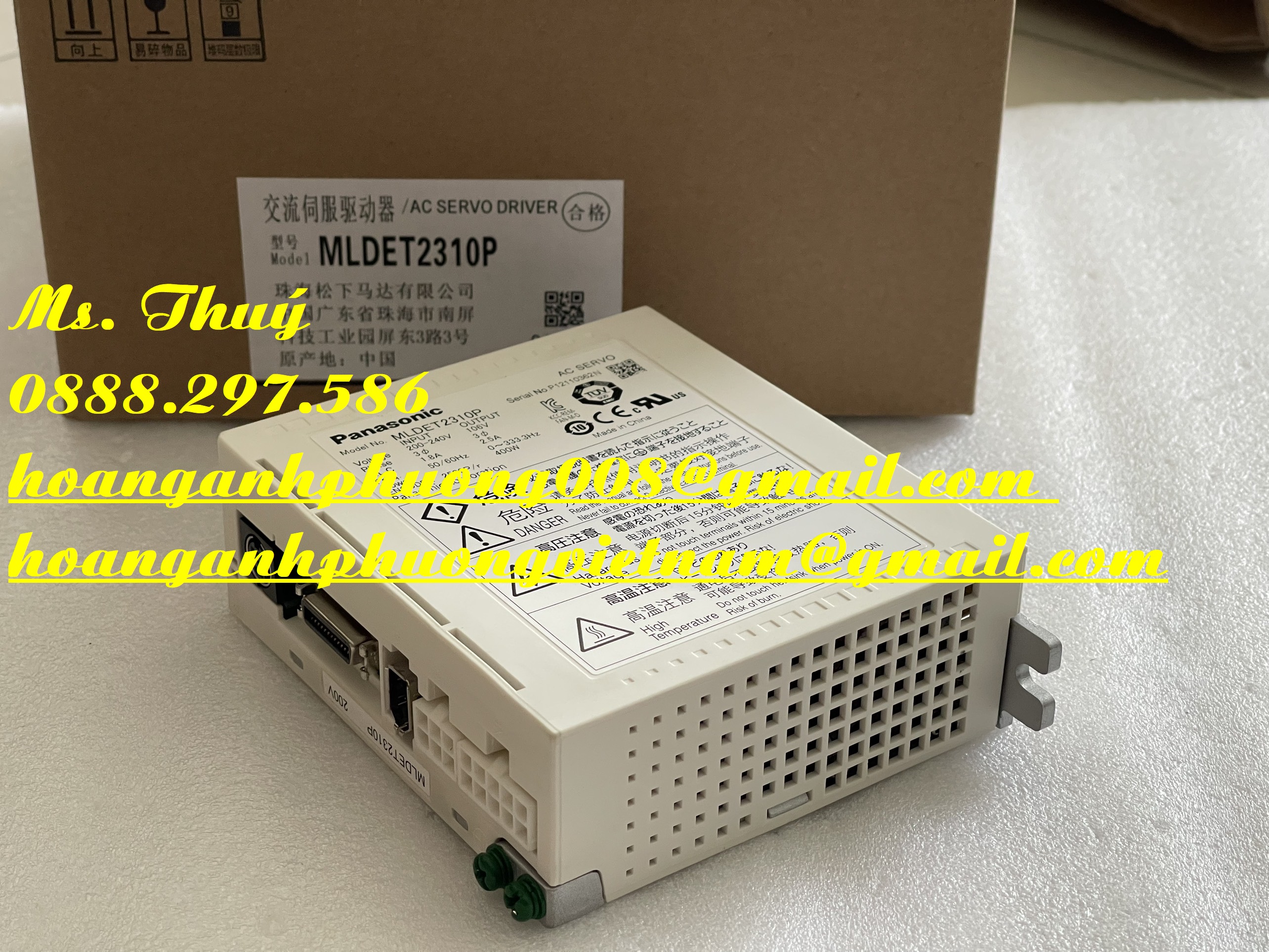 Thiết bị giá tốt - Servo Driver Panasonic MLDET2310P