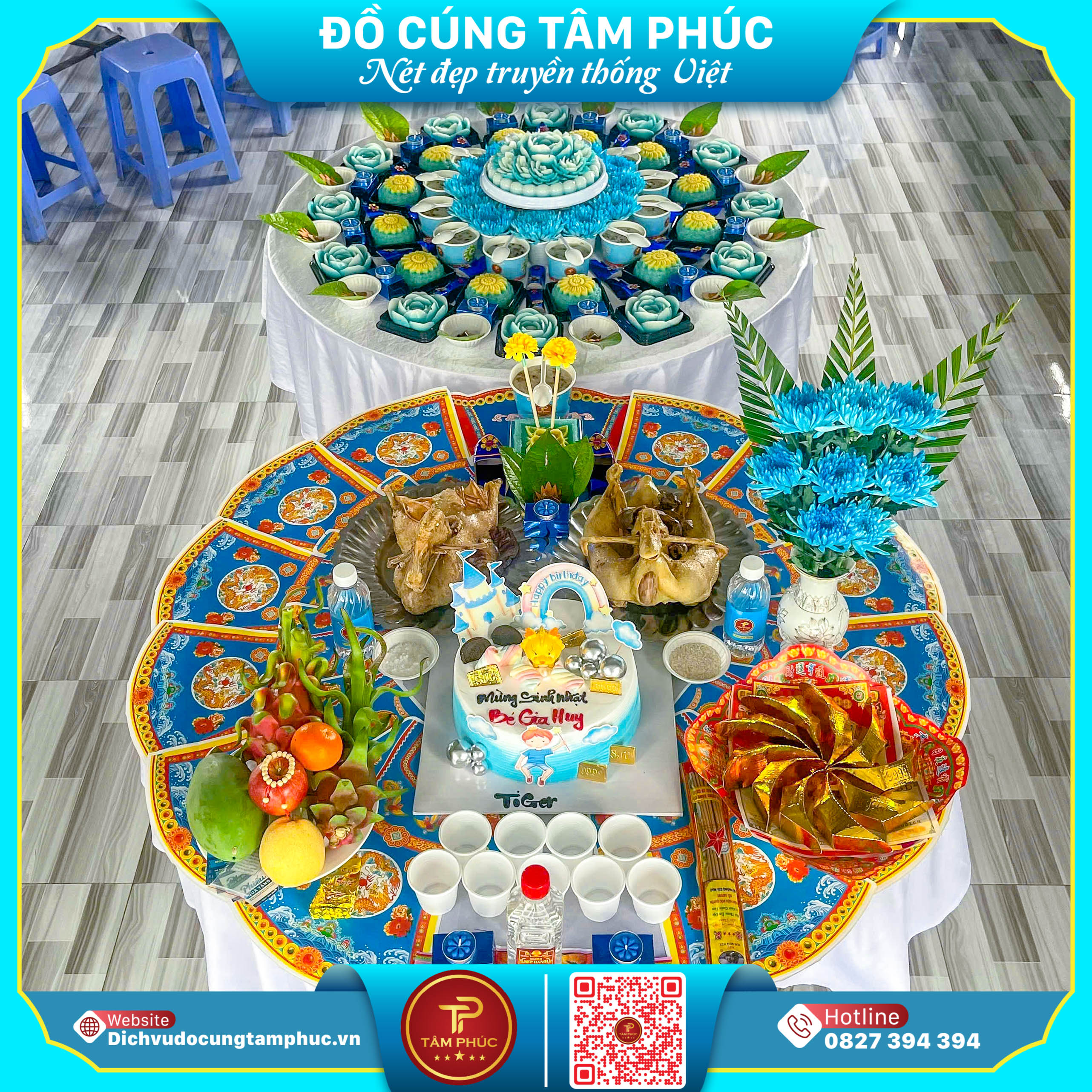 Mâm Cúng Thôi Nôi Trọn Gói Chuẩn Nghi Lễ Tại Cần Thơ