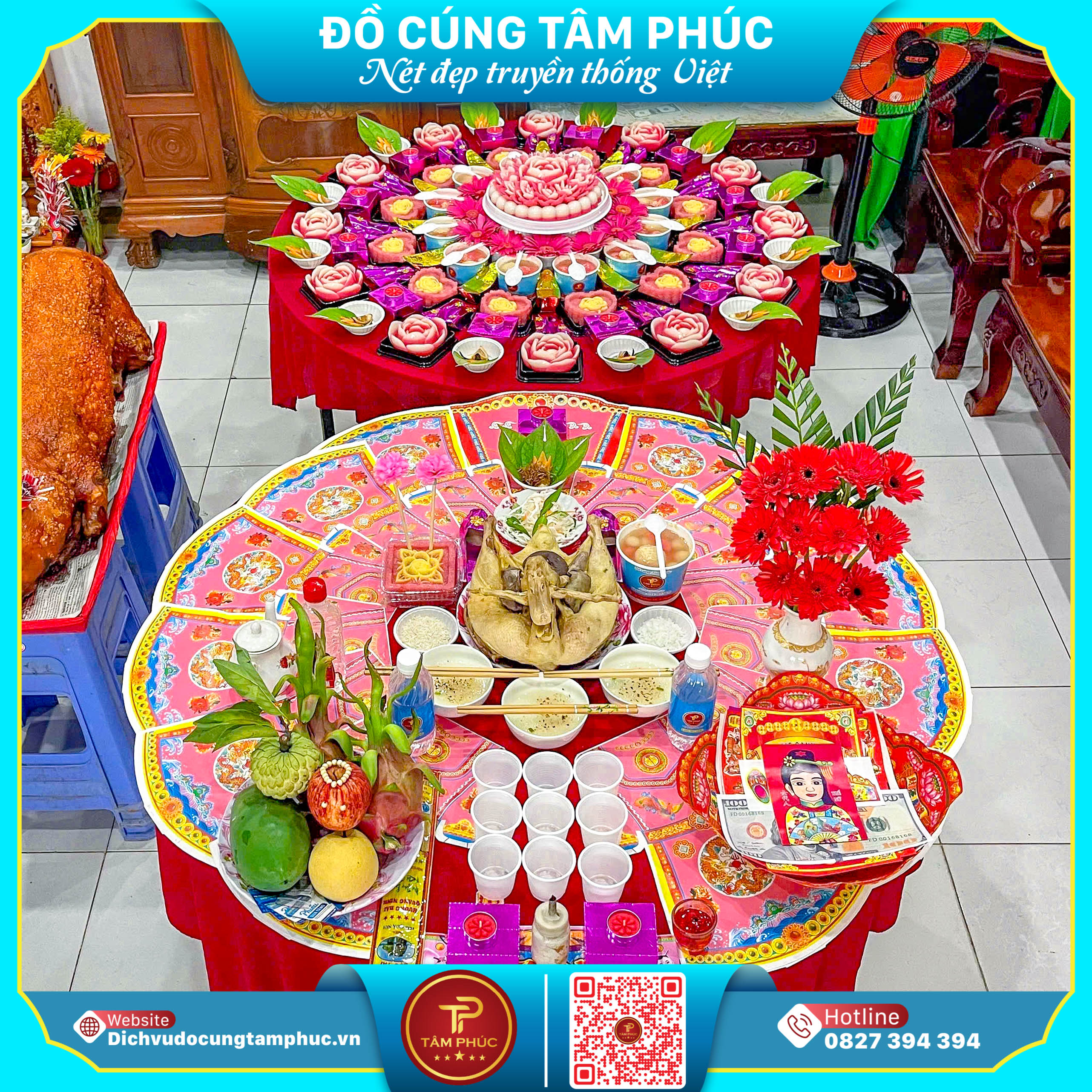 Mâm Cúng Thôi Nôi Trọn Gói Chuẩn Nghi Lễ Tại Cần Thơ