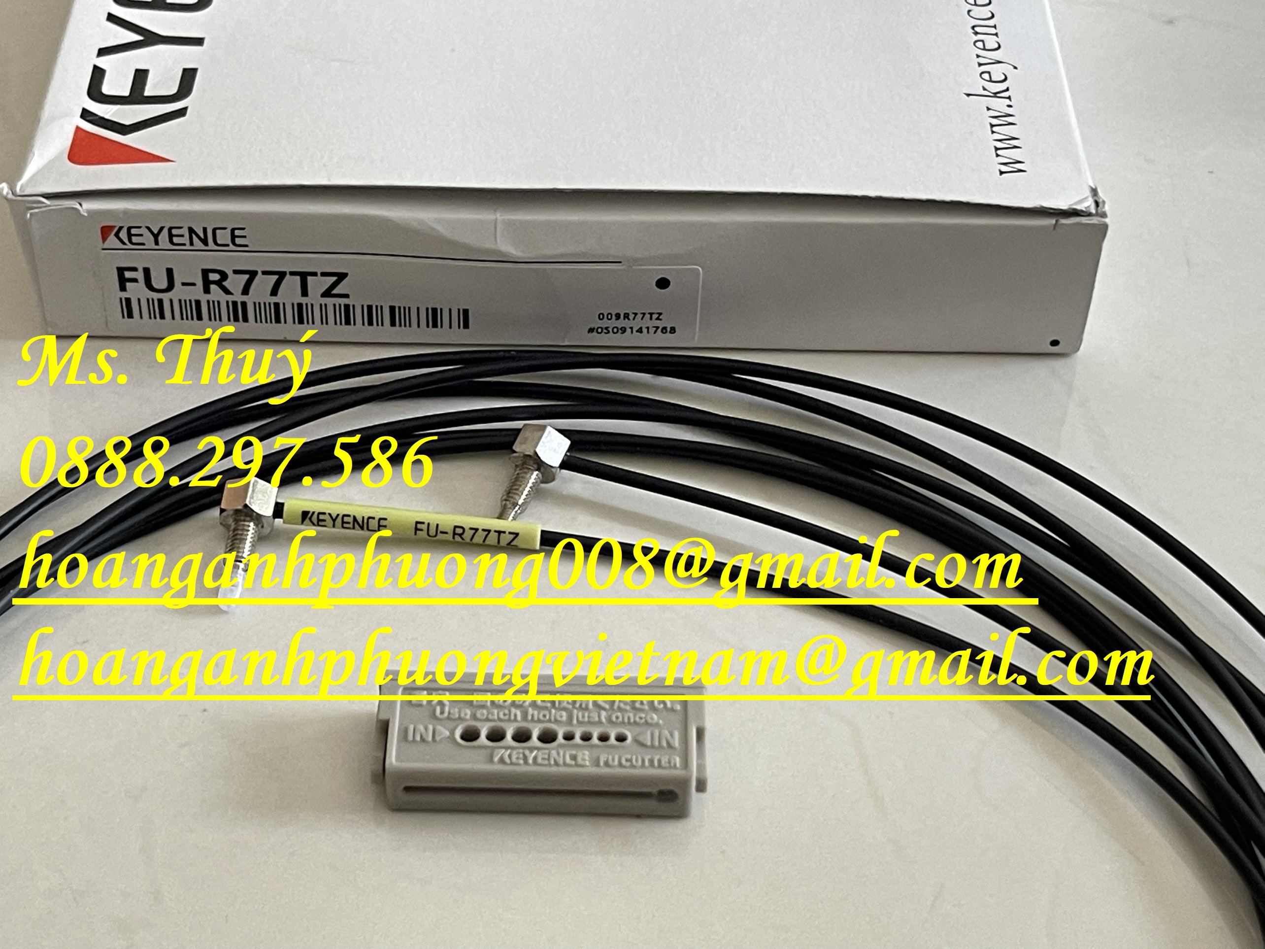 Cảm biến quang Keyence FU-R77TZ - Nhập khẩu giá gôc