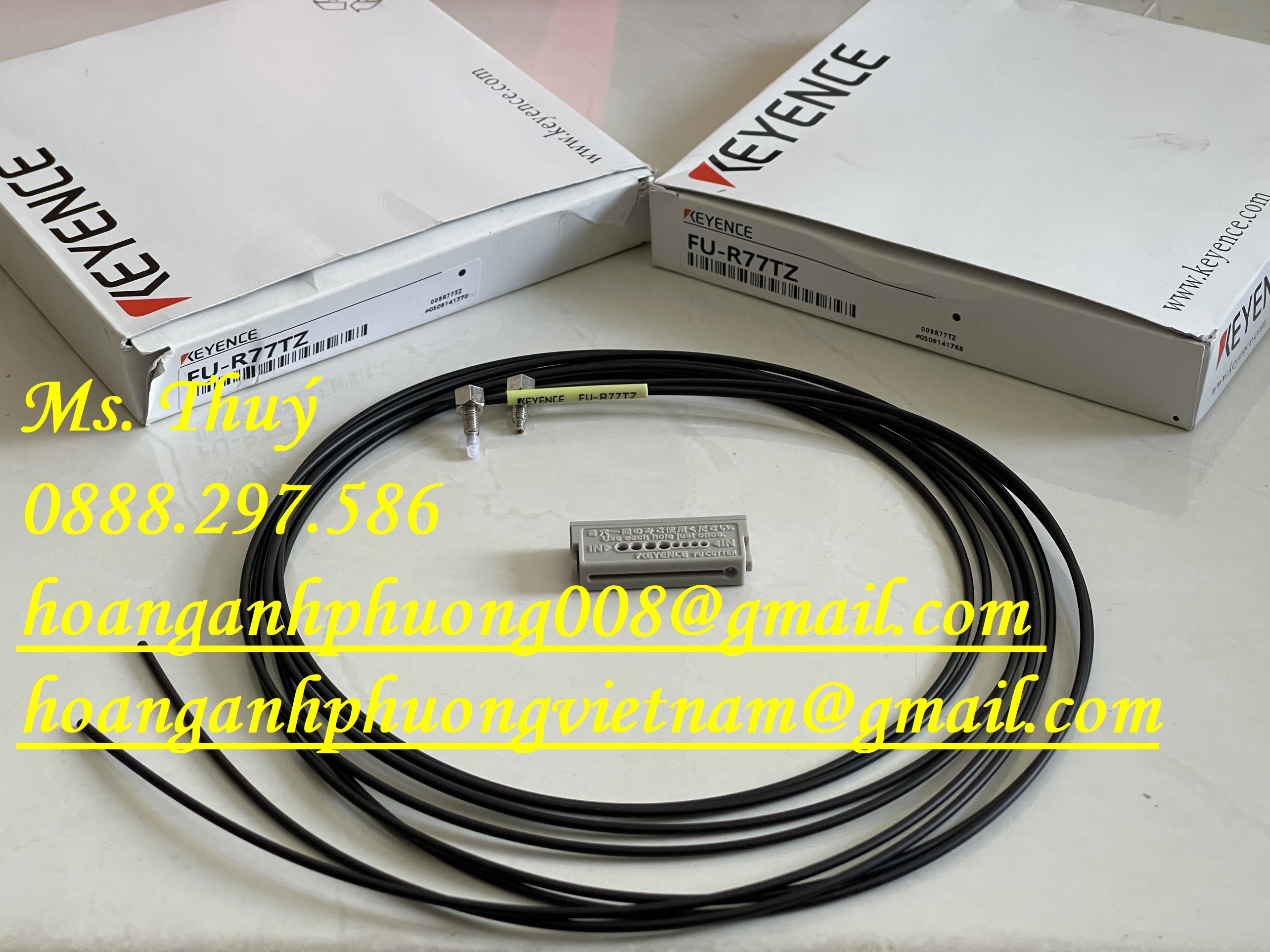 Cảm biến quang Keyence FU-R77TZ - Nhập khẩu giá gôc