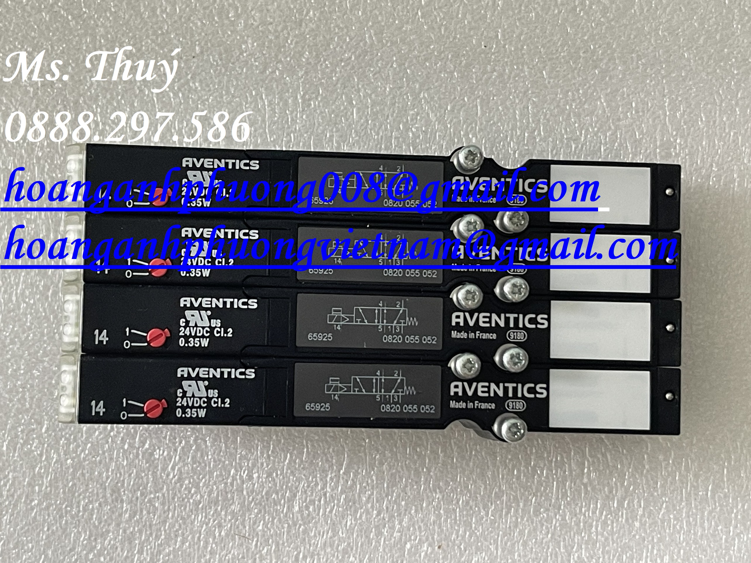 Thiết bị chính hãng - Van điều khiển Aventics  0820 055 052