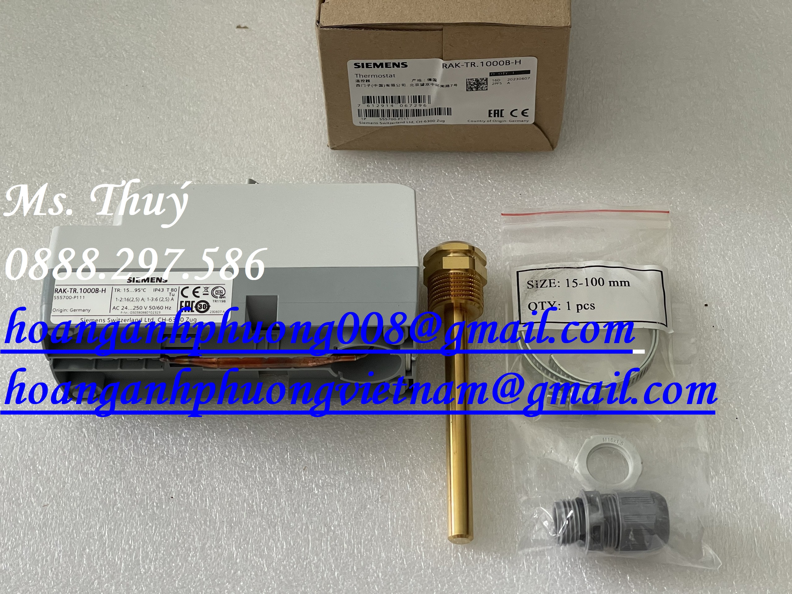 Siemens RAK-TR.1000B-H - Điều khiển nhiệt độ giá tốt nhất