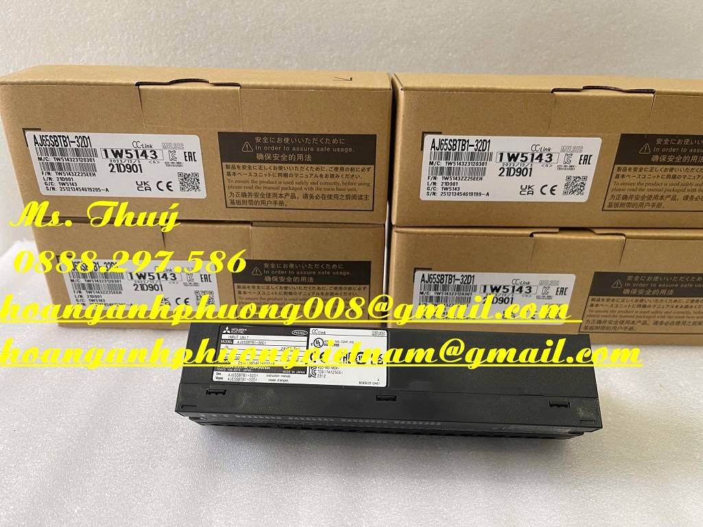 Hàng mới 100% - CC-Links Mitsubishi AJ65SBTB1-32D1