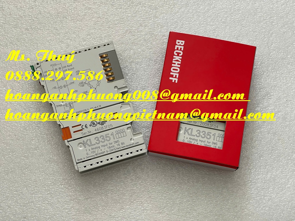 Mô đun Beckhoff KL3351 - Hàng Đức chính hãng
