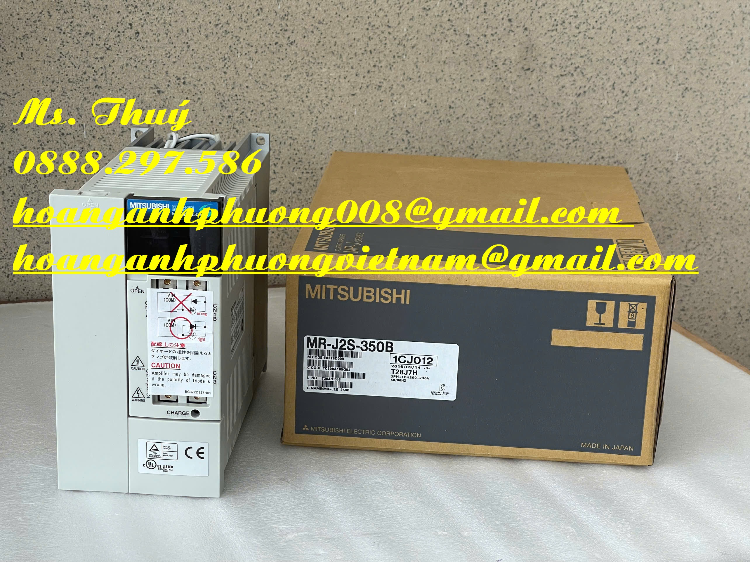 Cung cấp Servo Driver MR-J2S-350B - Chính hãng Mitsubishi