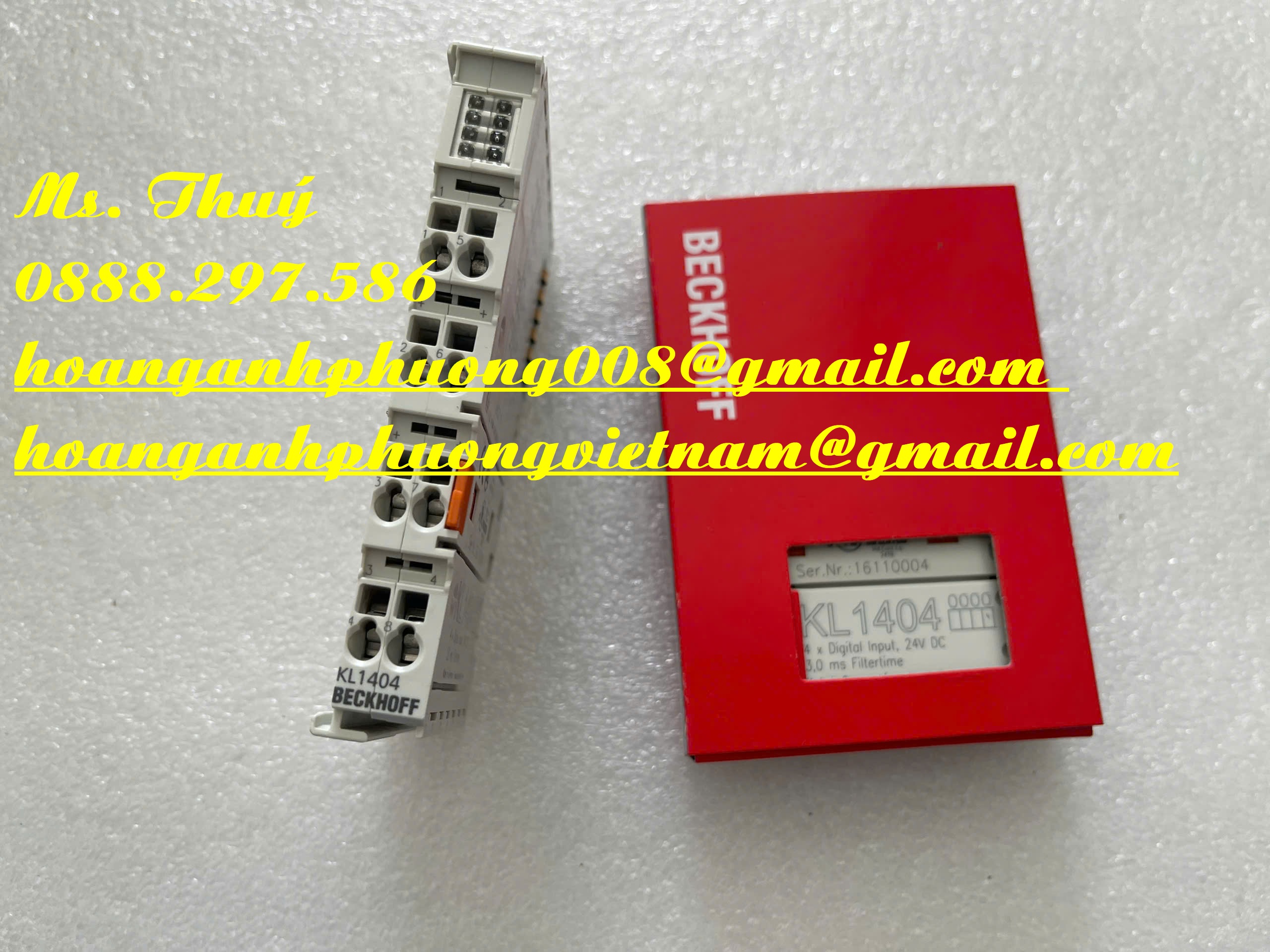 Moduel kết nối Beckhoff KL1404 - Nhà bán hàng giá tốt