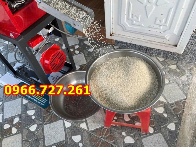 Máy xay xát gạo , xay thóc chạy điện 1 pha 2.2kw