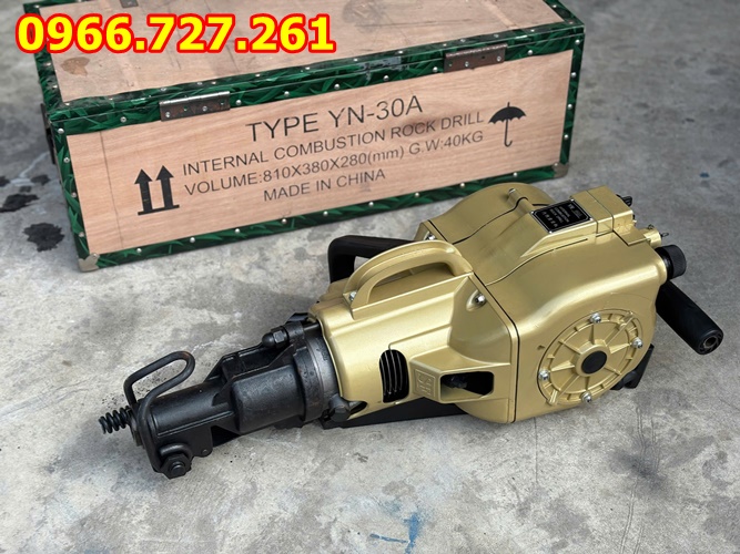 Máy khoan đá, đục đá chạy xăng động cơ 2 thì YN30A