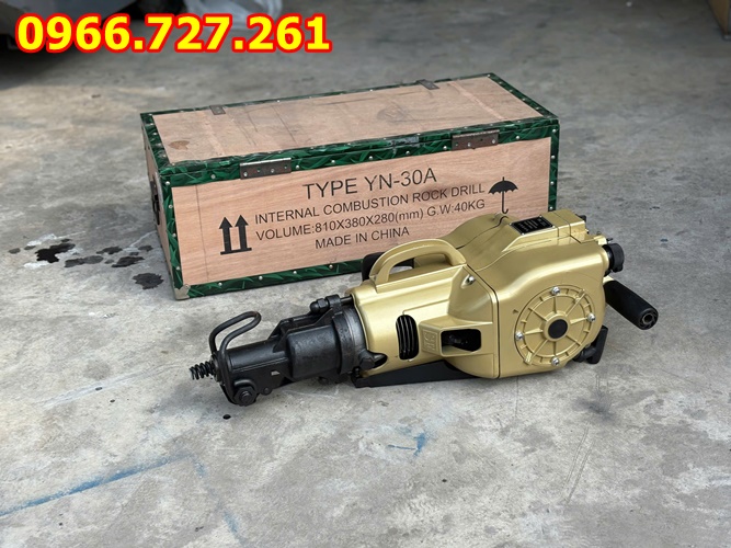 Máy khoan đá, đục đá chạy xăng động cơ 2 thì YN30A