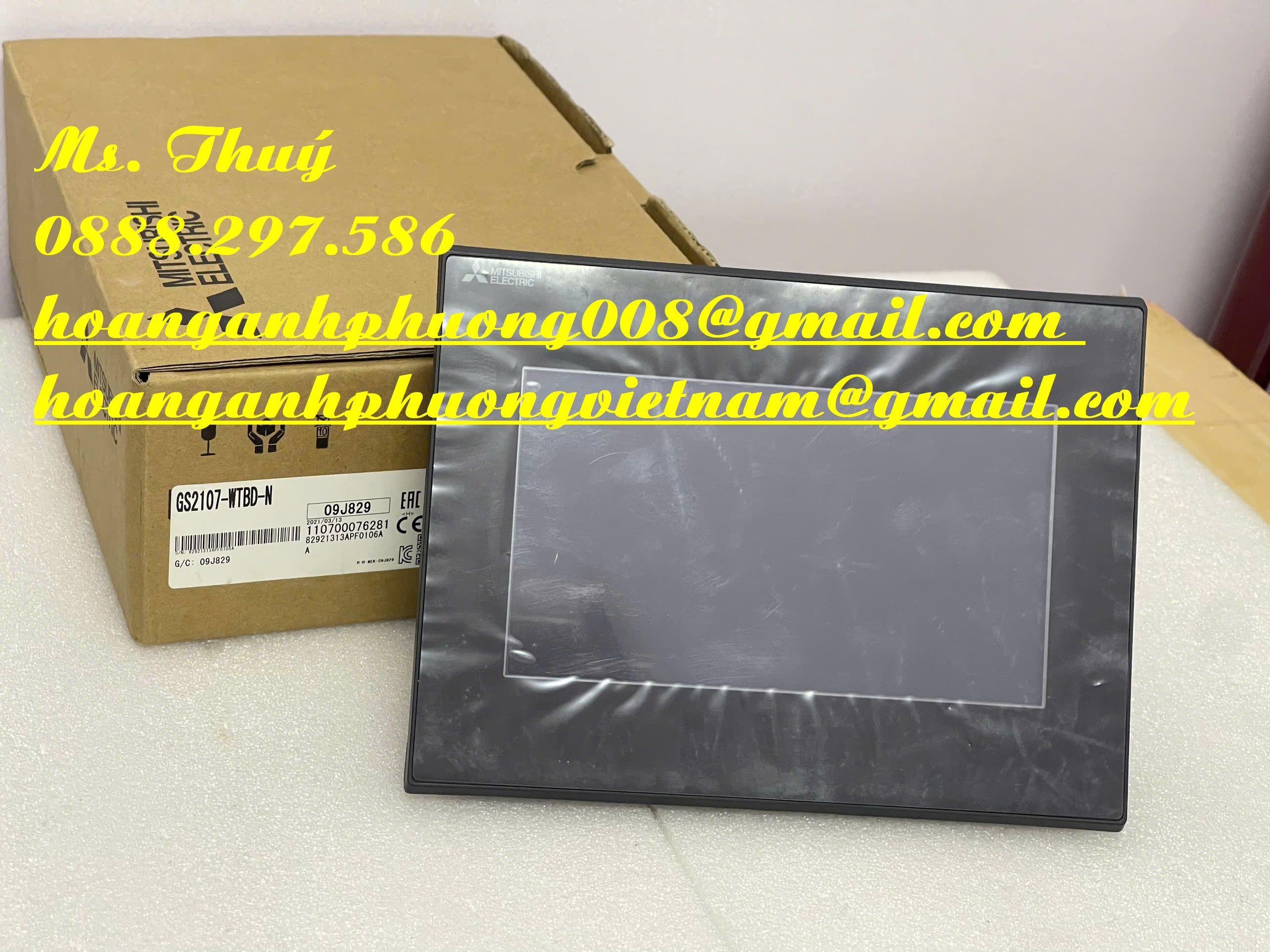 Mitsubishi GS2107-WTBD-N - Màn hình cảm ứng độ phân giải cao