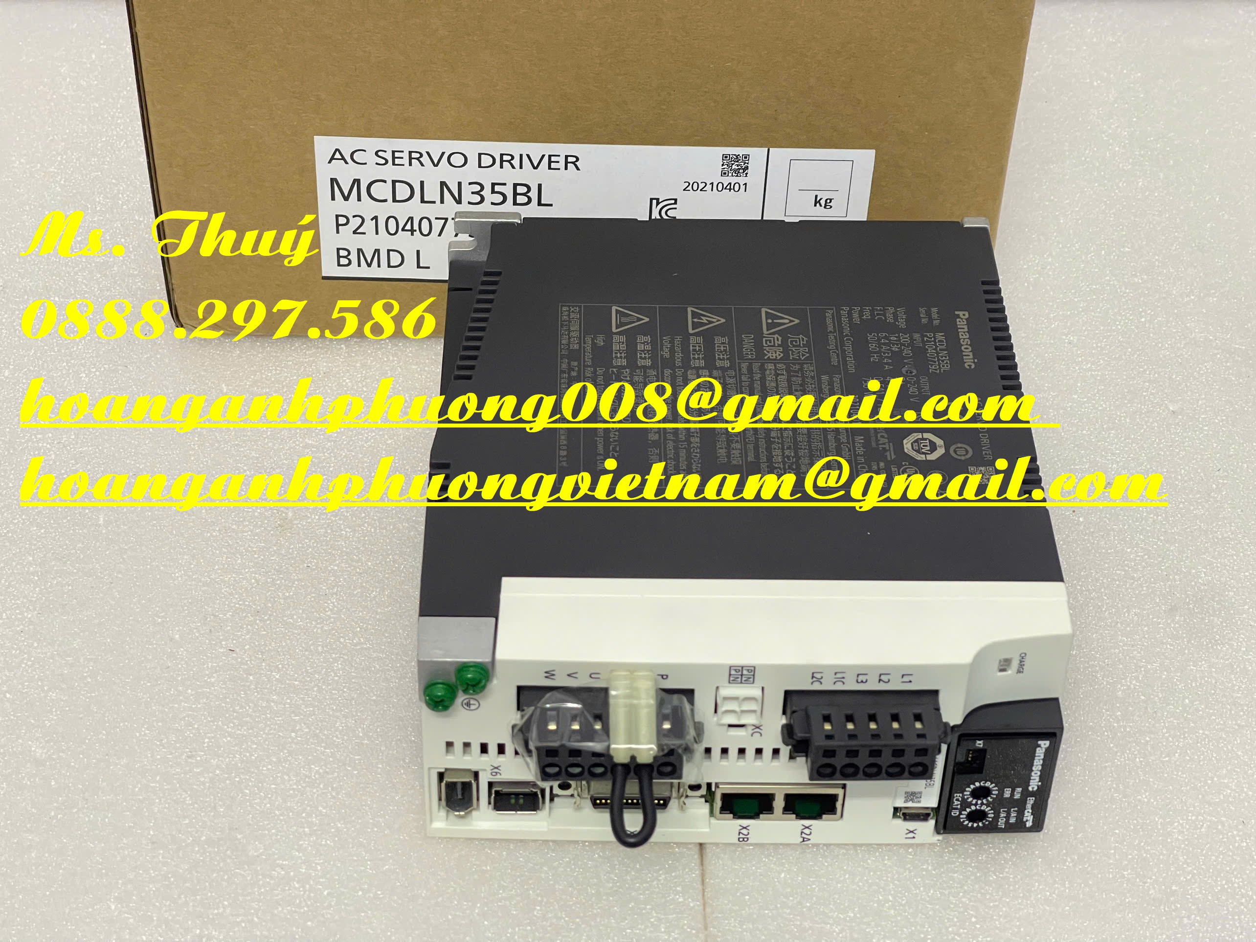 Bộ điều khiển Panasonic MCDLN35BL dùng cho động cơ AC servo