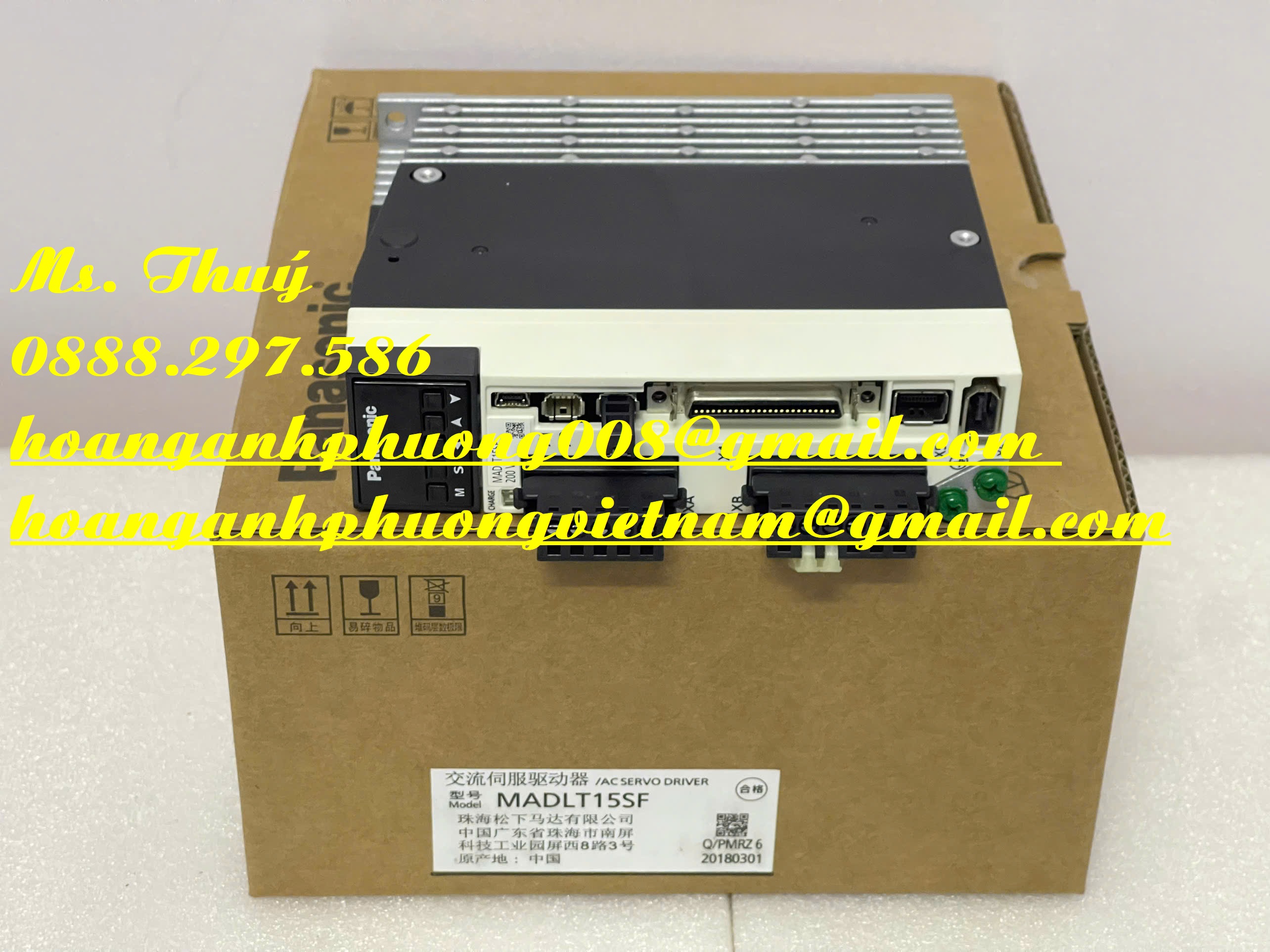 Hàng nhập - Servo driver MADLT15SF - Chuyên hàng Panasonic
