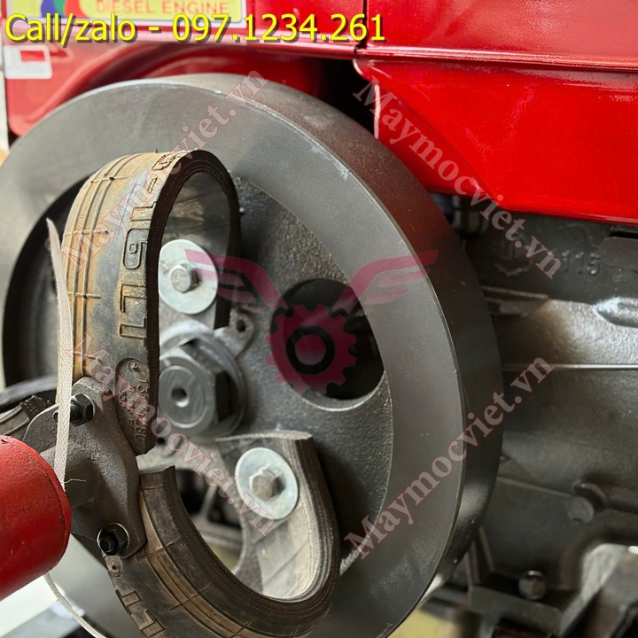 Máy bơm nước đầu nổ dầu D24 phi 150 Turbo giá rẻ