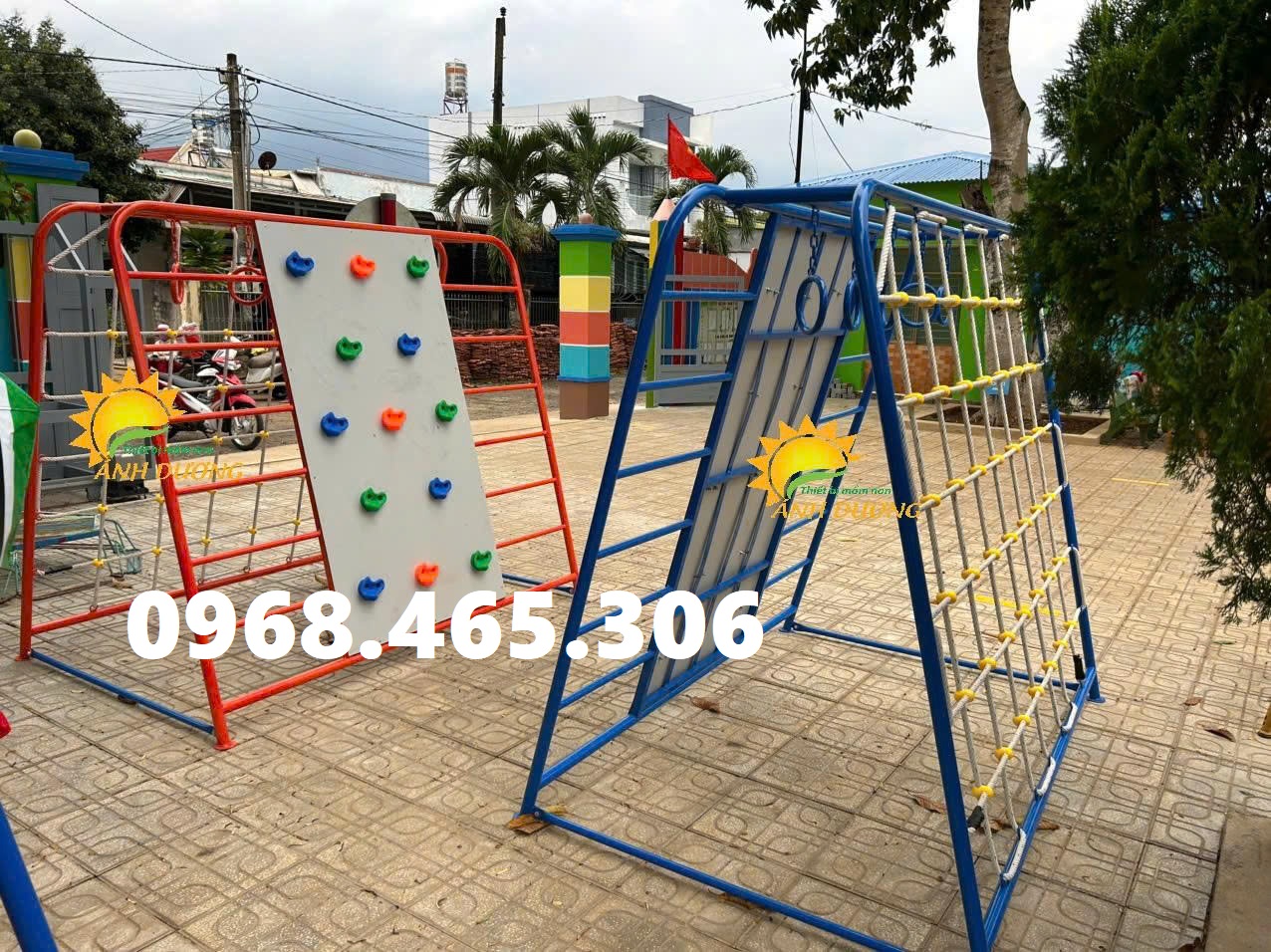 Thang leo mầm non, thang leo dây trẻ em, thang leo trèo trẻ em