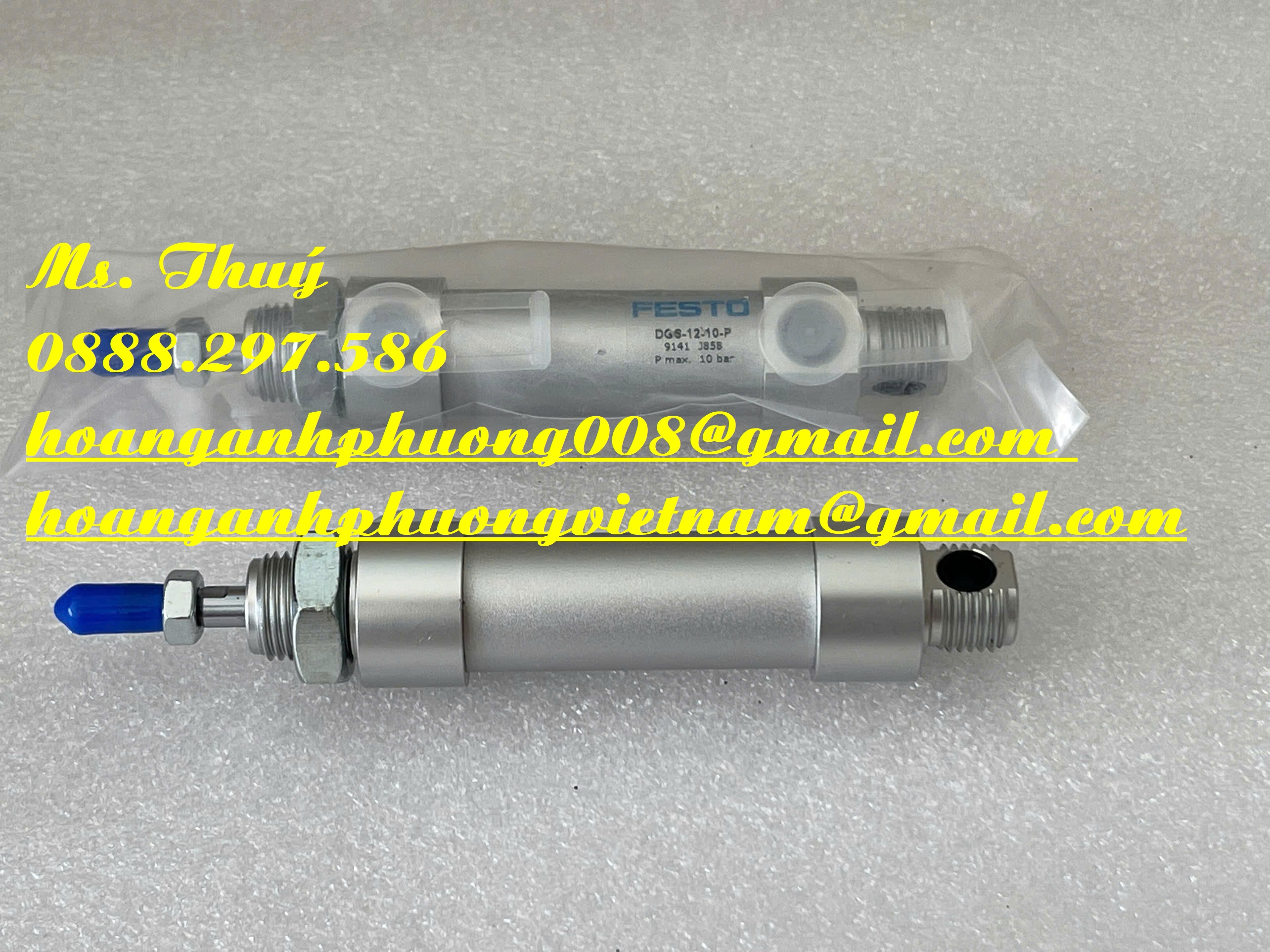Xi lanh DSG-12-10-P Festo chính hãng - Giá siêu ưu đãi toàn quốc