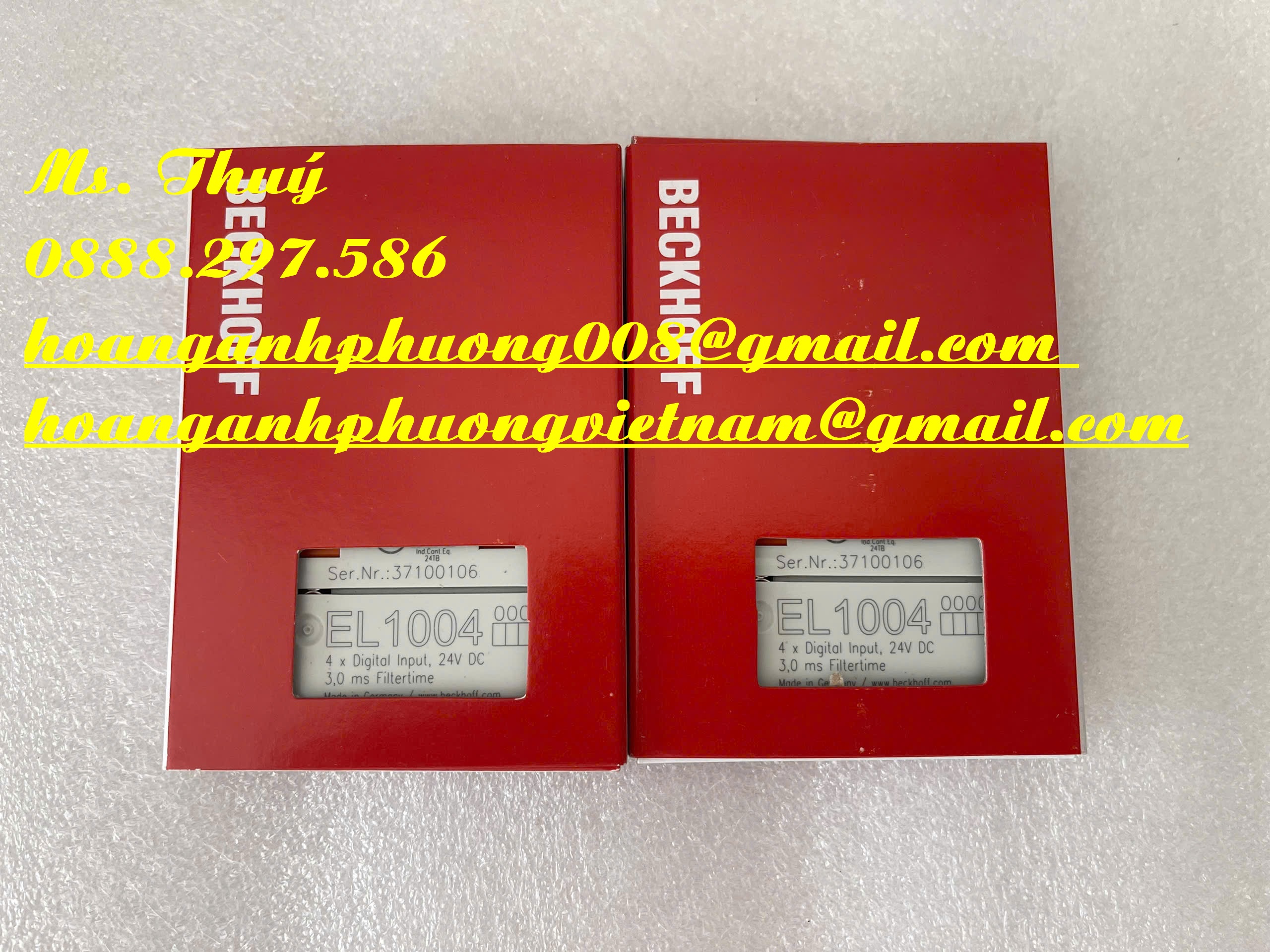 Beckhoff EL1004 - Module chính hãng nhập khẩu từ Đức