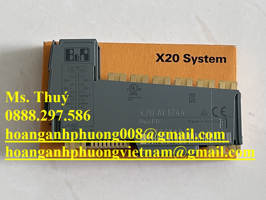 Chính hãng - B&R X20AI1744 - Phân phối mô đun toàn quốc