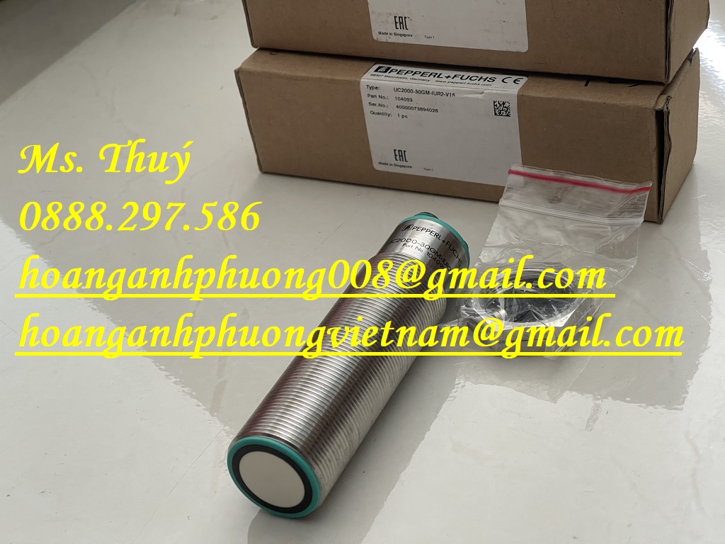 Pepperl + Funchs UC2000-30GM-IUR2-V15 - Cảm biến chất lượng cao