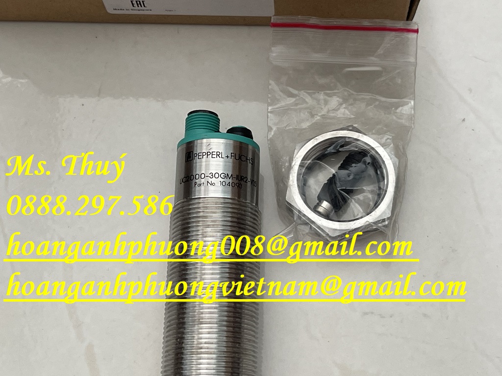Pepperl + Funchs UC2000-30GM-IUR2-V15 - Cảm biến chất lượng cao