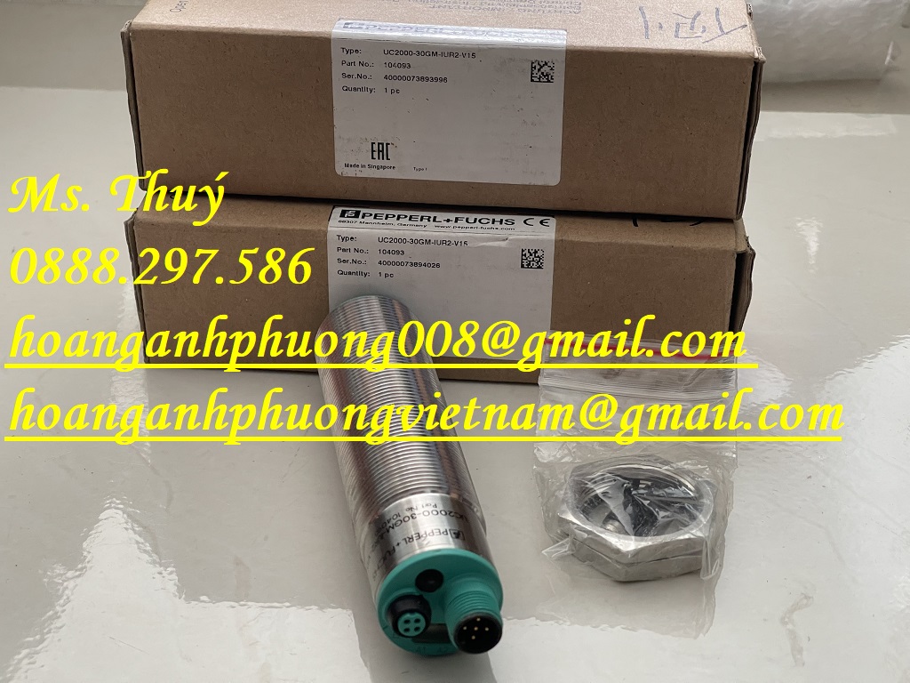 Pepperl + Funchs UC2000-30GM-IUR2-V15 - Cảm biến chất lượng cao