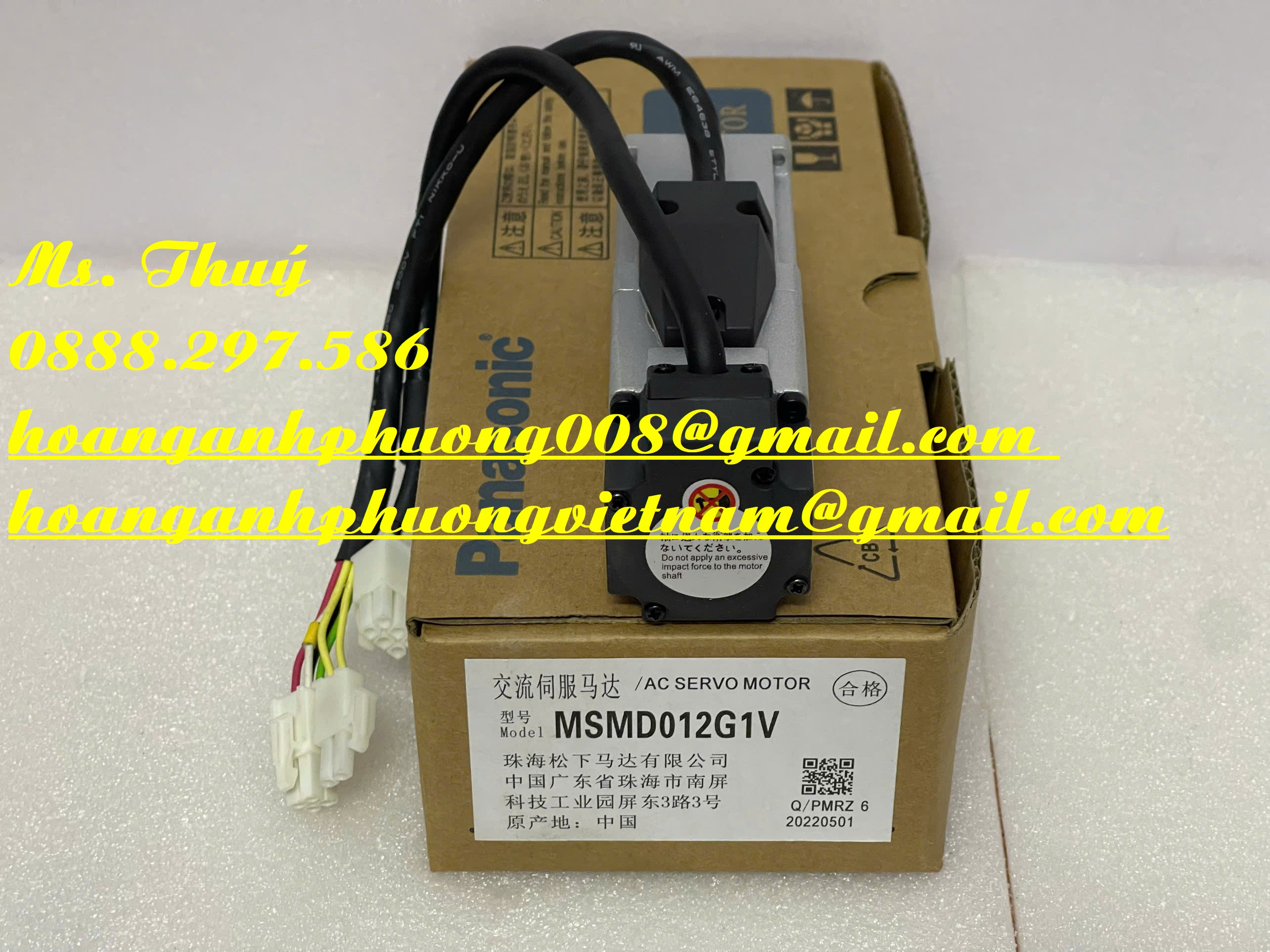 Động cơ Servo Minas A5 100W Panasonic MSMD012G1V - New