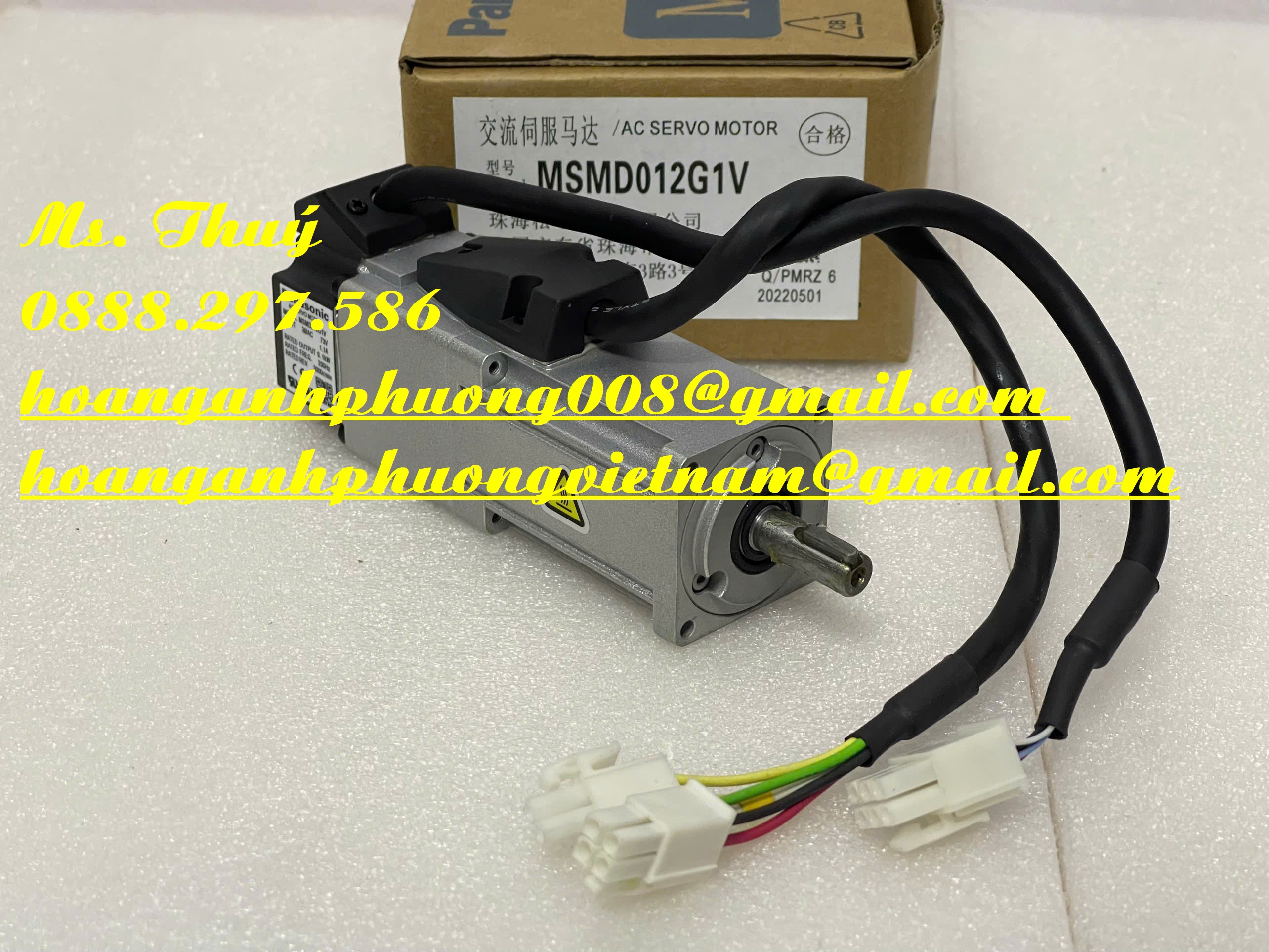 Động cơ Servo Minas A5 100W Panasonic MSMD012G1V - New