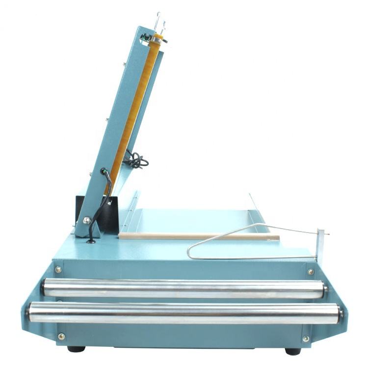 Máy cắt màng co POF chữ L 380 sử dụng màng đôi