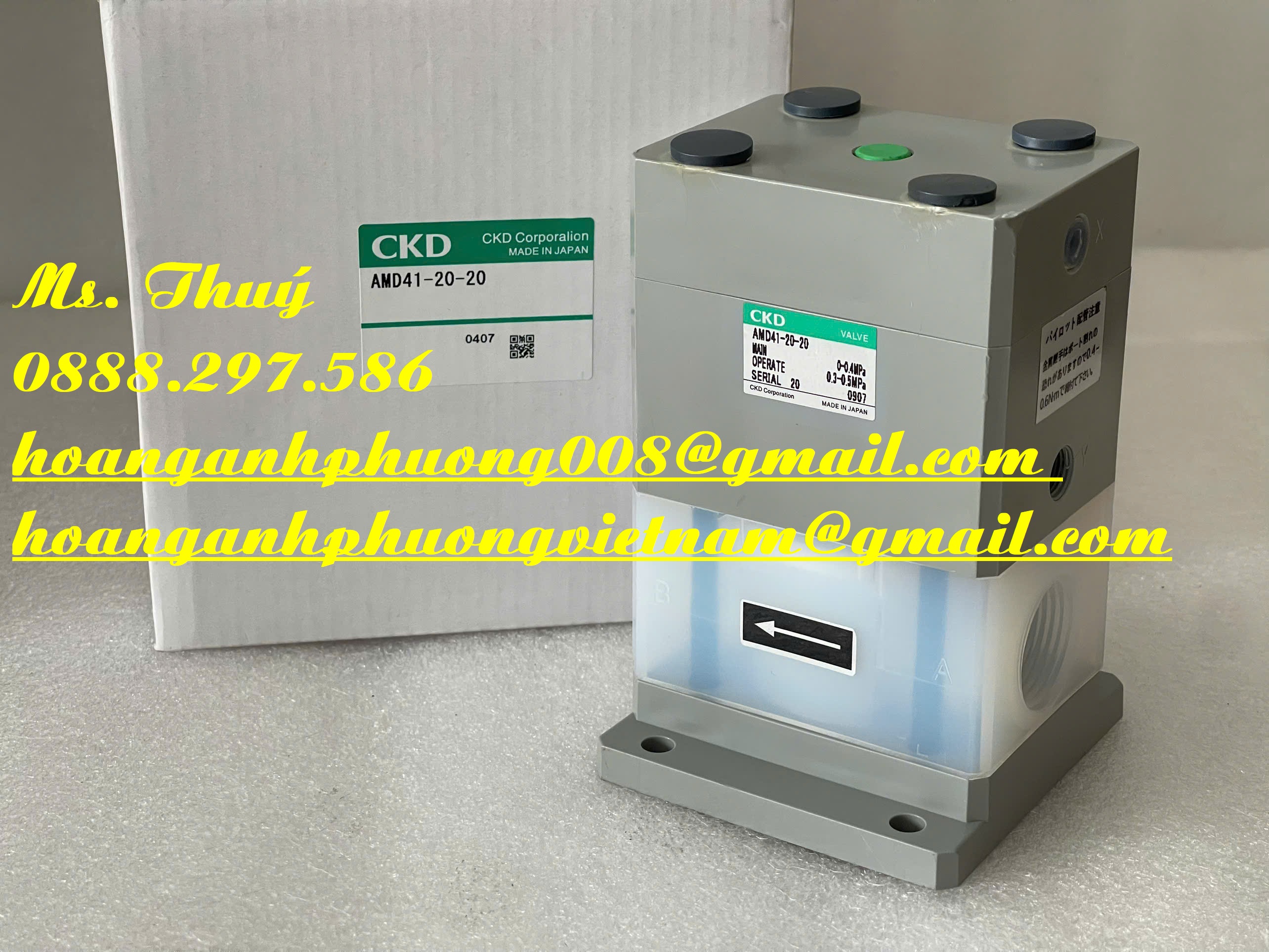 Van chính hãng - CKD AMD41-20-20 - Giá ưu đãi toàn quốc