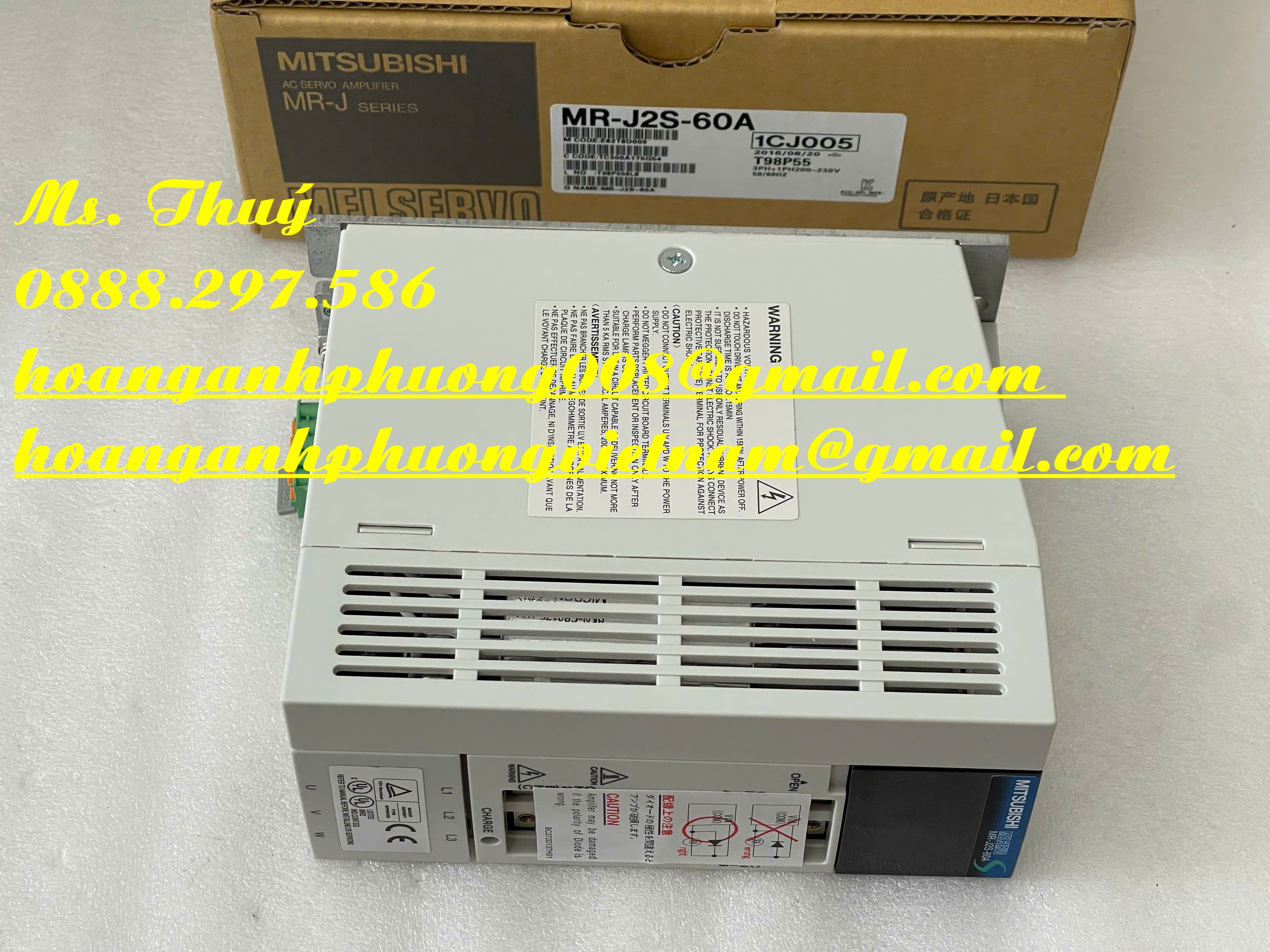 MR-J2S-60A Mitsubishi - Bộ điều khiển cao cấp - Japan