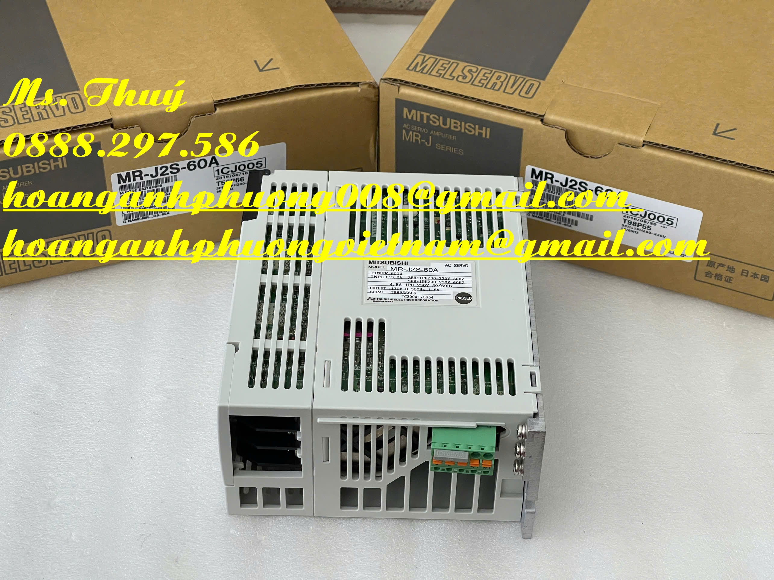 MR-J2S-60A Mitsubishi - Bộ điều khiển cao cấp - Japan