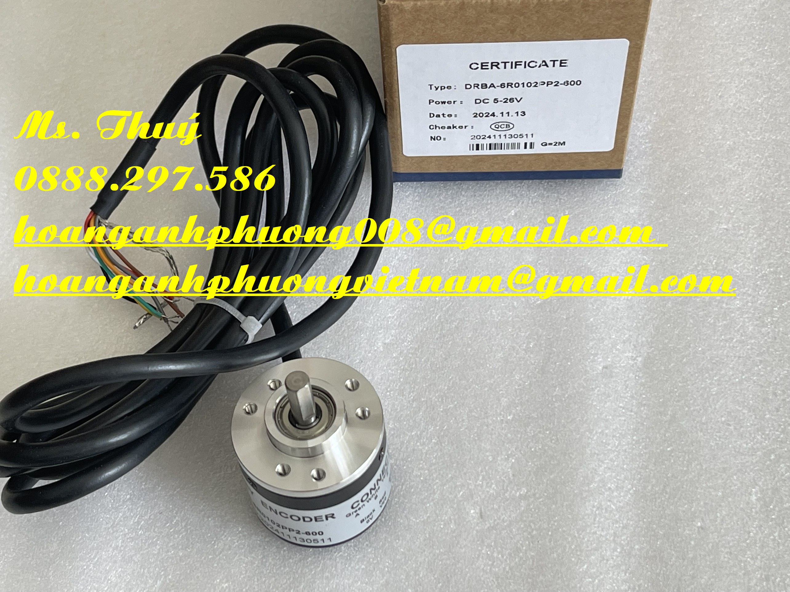 Mua encoder DRBA-6R0102PP2-600 giá tốt tại Hoàng Anh Phương