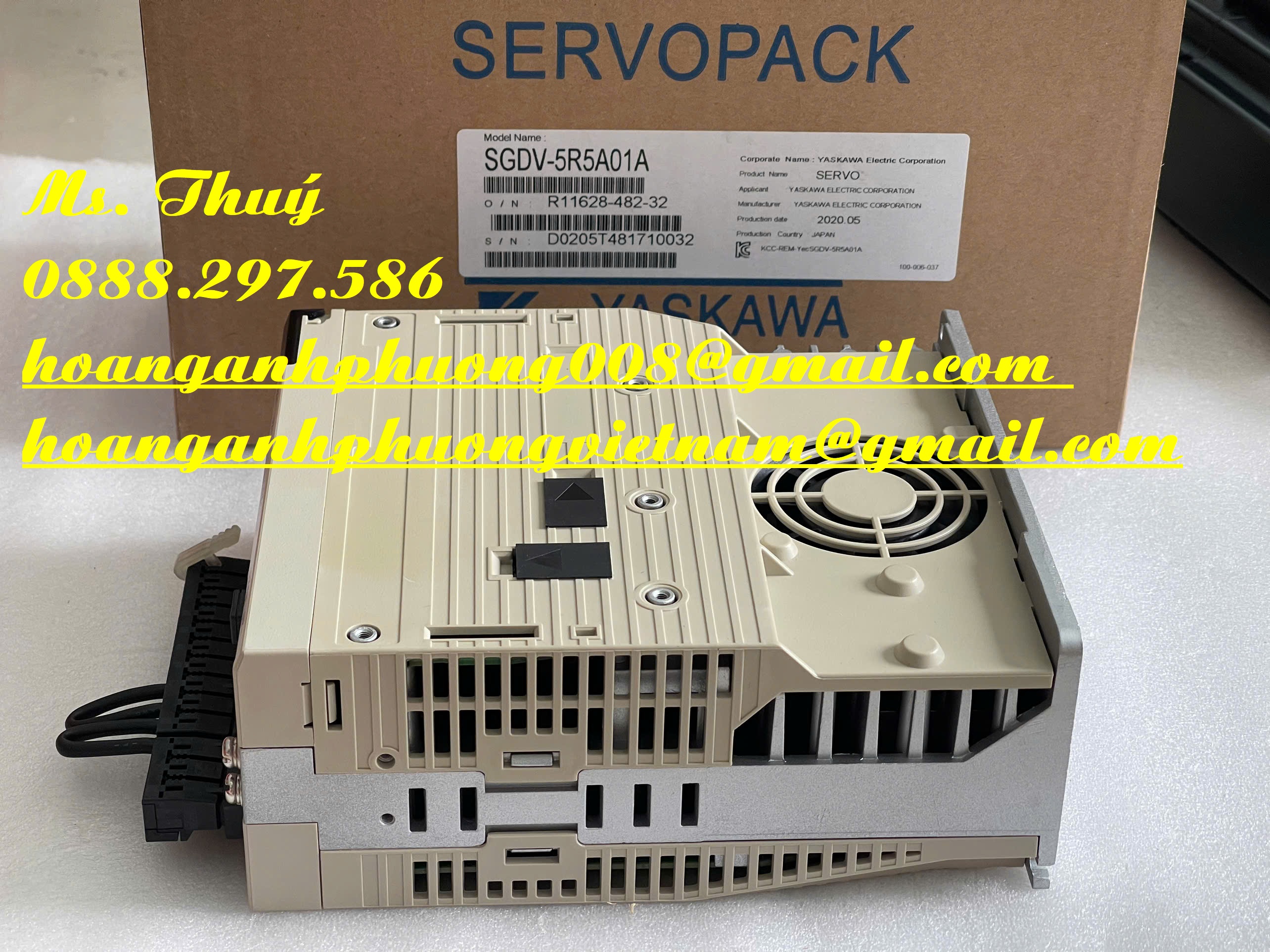 Giao toàn quốc - Bộ điều khiển Yaskawa SGDV-5R5A01A