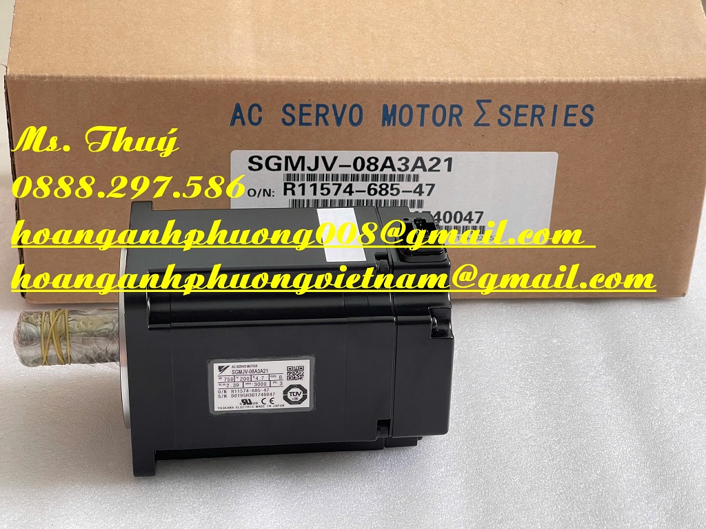 Yaskawa SGMJV-08A3A21 - Chuyên động cơ, bộ điều khiển
