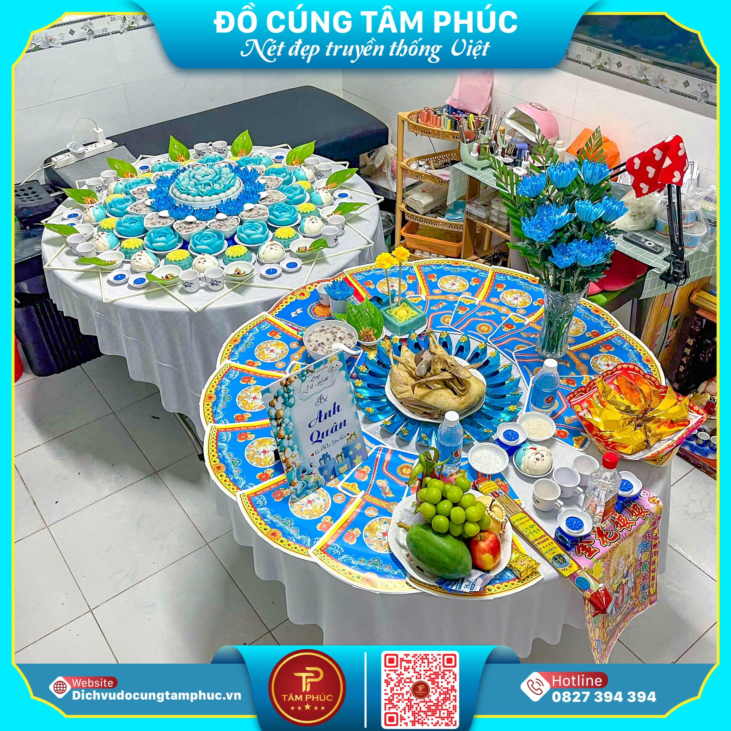 Đặt Mâm Cúng Đầy Tháng Ở Đâu Tại Cần Thơ