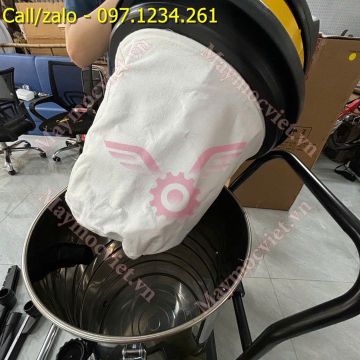 Máy hút bụi khô, ướt 80L Kumisai KM80A giá rẻ