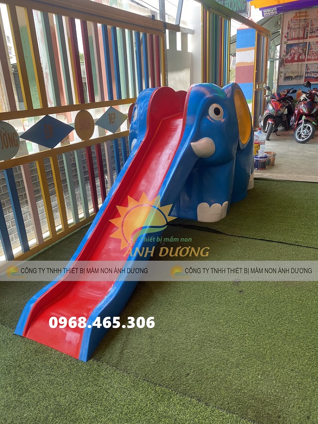 Cầu trượt mầm non, cầu trượt trẻ em giá rẻ, cầu trượt ngoài trời