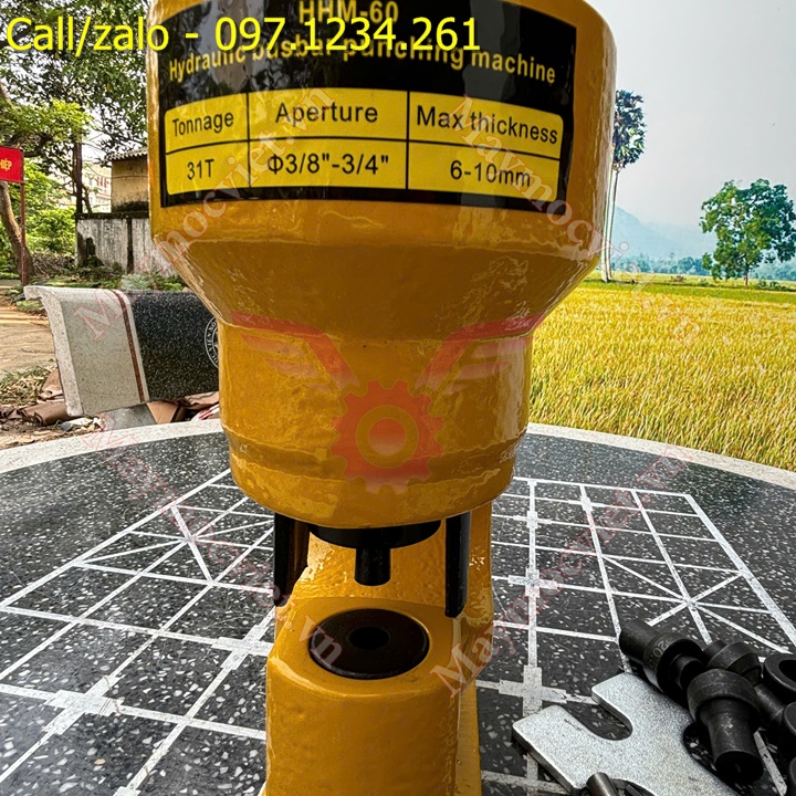 Máy đột lỗ thủy lực CH60-HHM60 giá rẻ tại HN