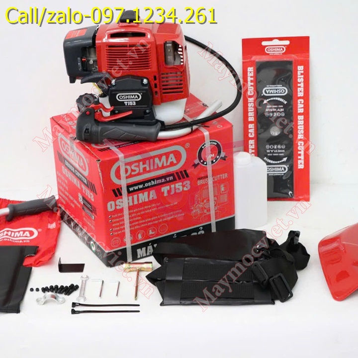 Máy cắt cỏ 2 thì Oshima TJ53 giá rẻ tại HN