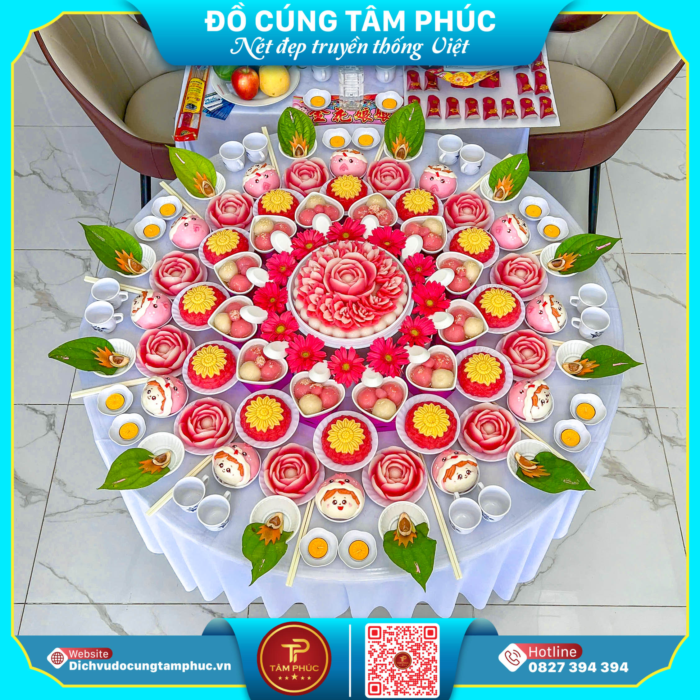 Tâm Phúc - Gửi Trọn Tấm Lòng Thành Trong Mỗi Mâm Cúng Căn