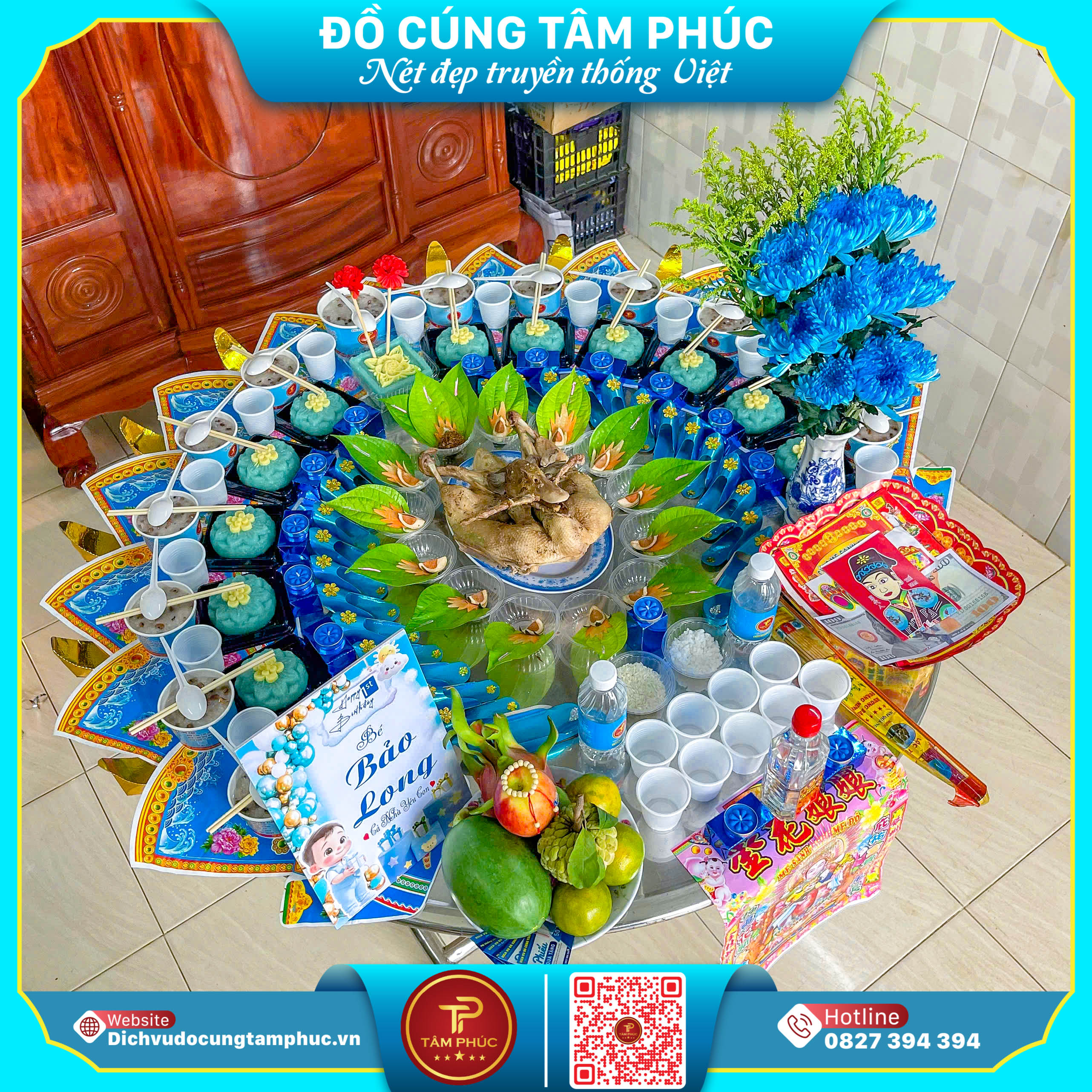 Tâm Phúc - Gửi Trọn Tấm Lòng Thành Trong Mỗi Mâm Cúng Căn