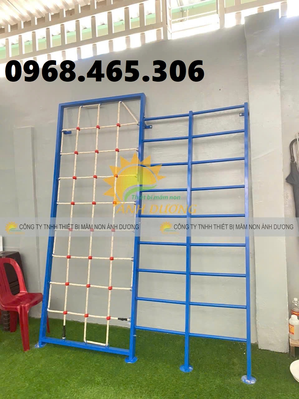 Thang leo trẻ em giá rẻ, thang leo thể chất mầm non ngoài trời